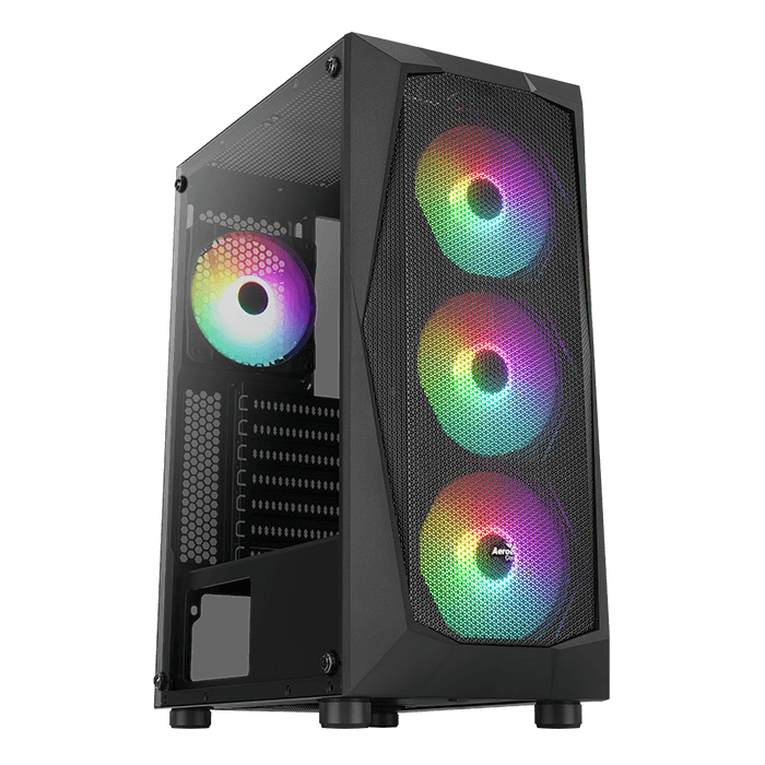 AeroCool Geh Midi Falcon-G v2 MicroATX/ATX/MiniITX (B/TG)
