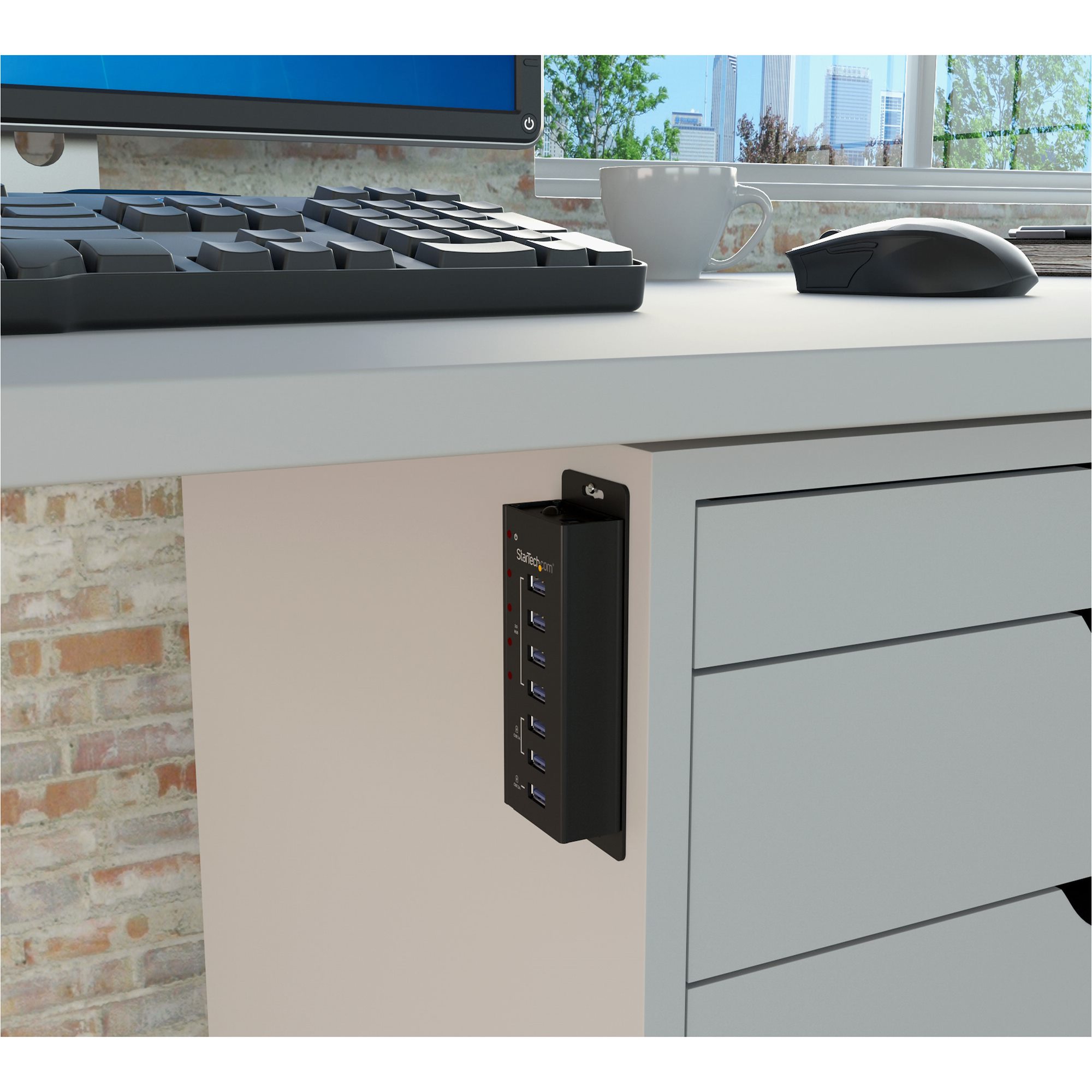 4PT USB3 HUB PLUS 3 CHARGE PTS .