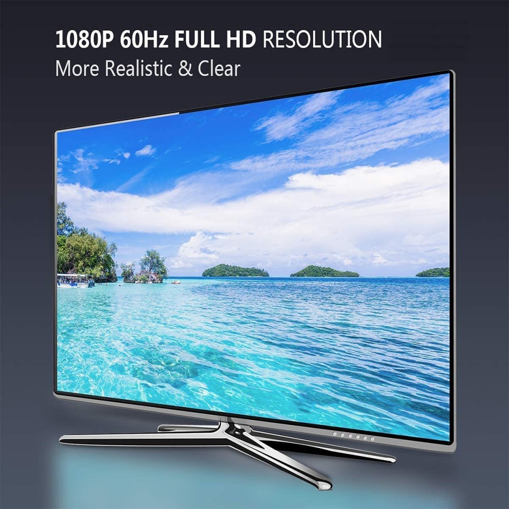 TECHLY Adapter DisplayPort M 1.2 auf HDMI F passiv 1080p 60Hz weiss
