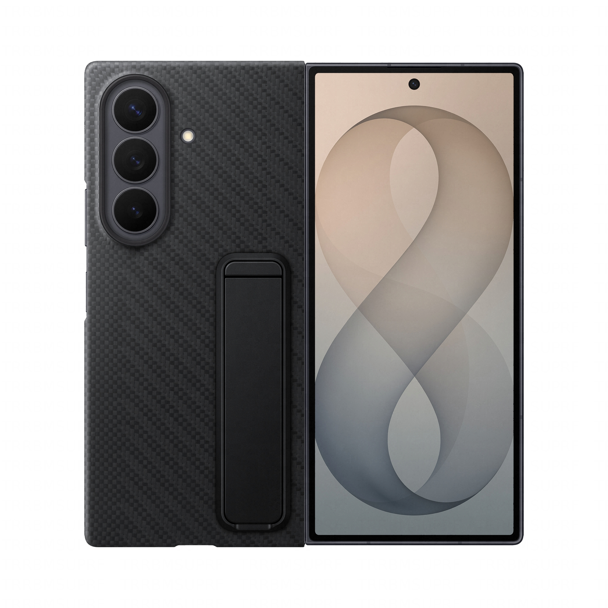 SAMSUNG Carbon Standing Case für Galaxy Z Fold8 Ultra Black