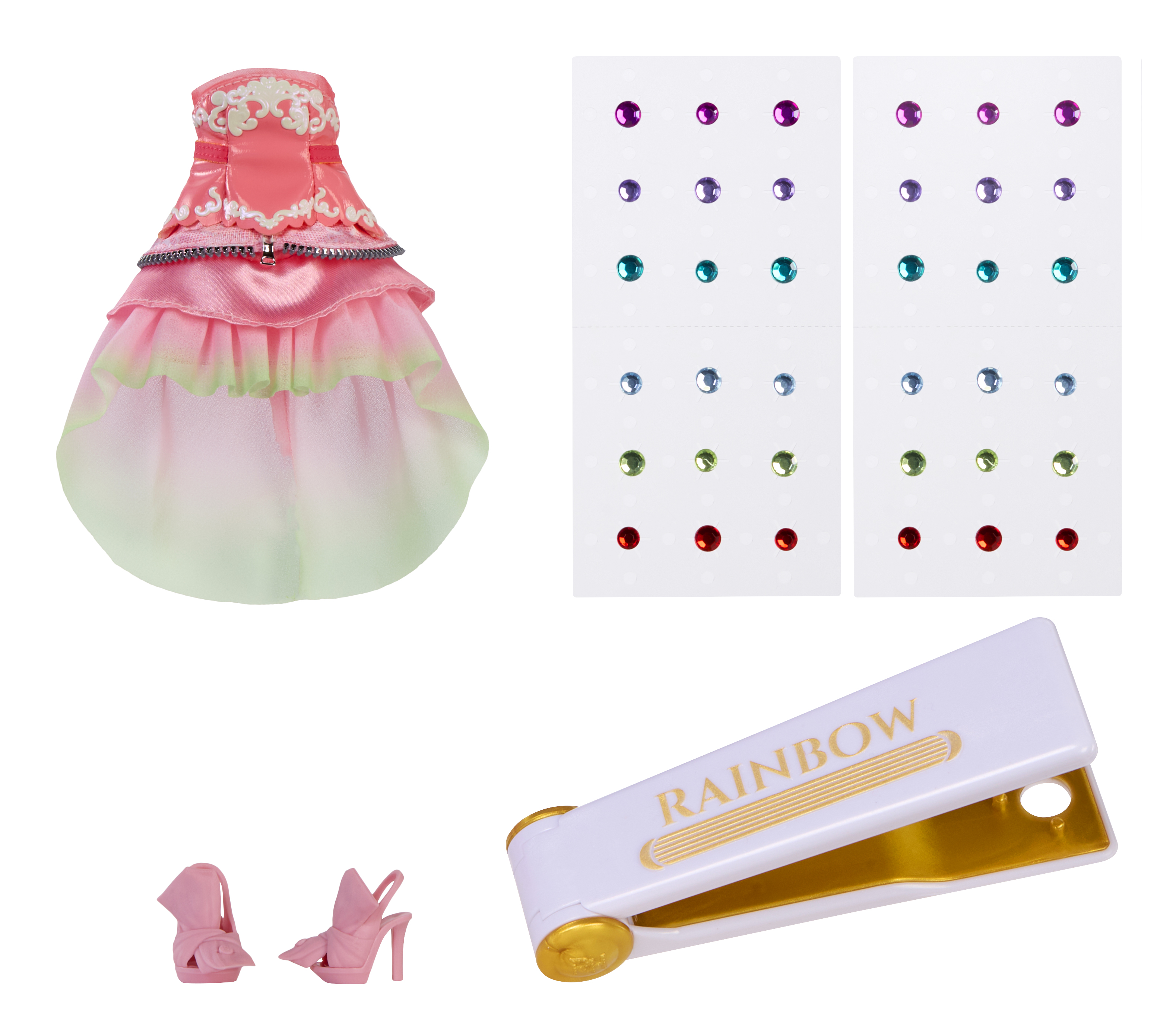 Rainbow High Be Dazzling Fashion Dolls - Adeline Rose, Puppe
