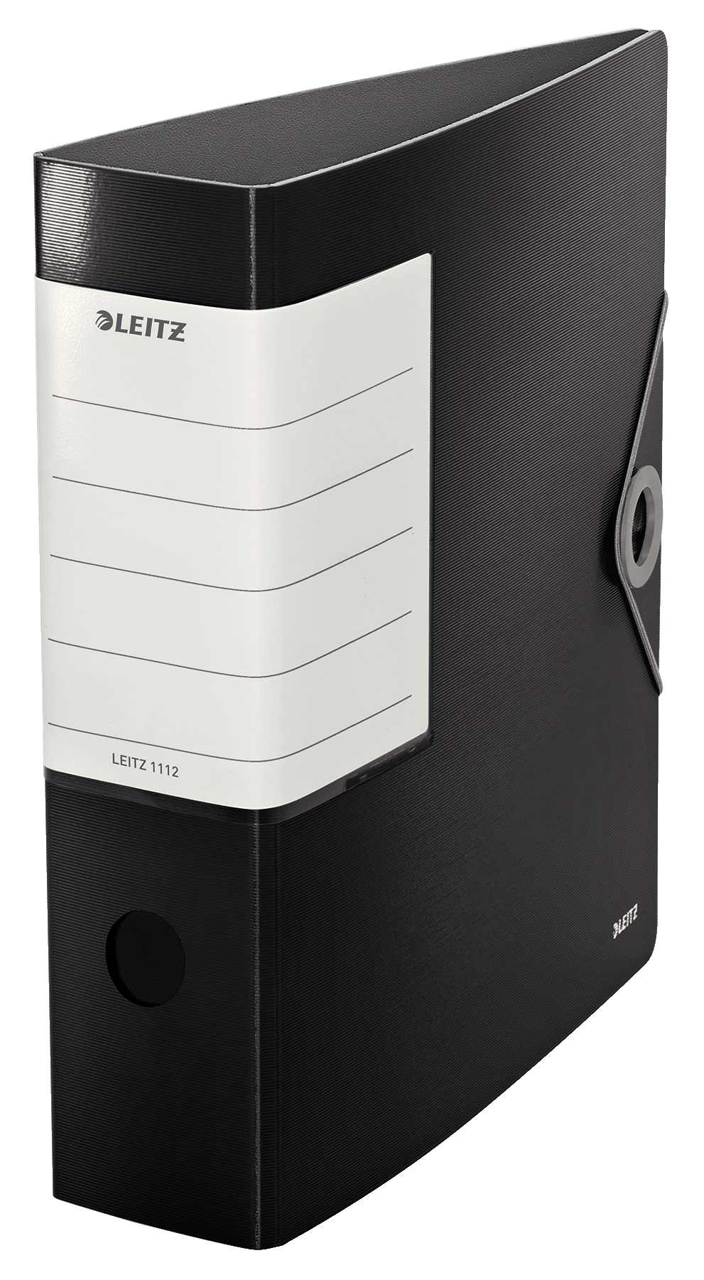 LEITZ Solid 1112 Ordner schwarz Kunststoff 8,2 cm DIN A4, 1 St.
