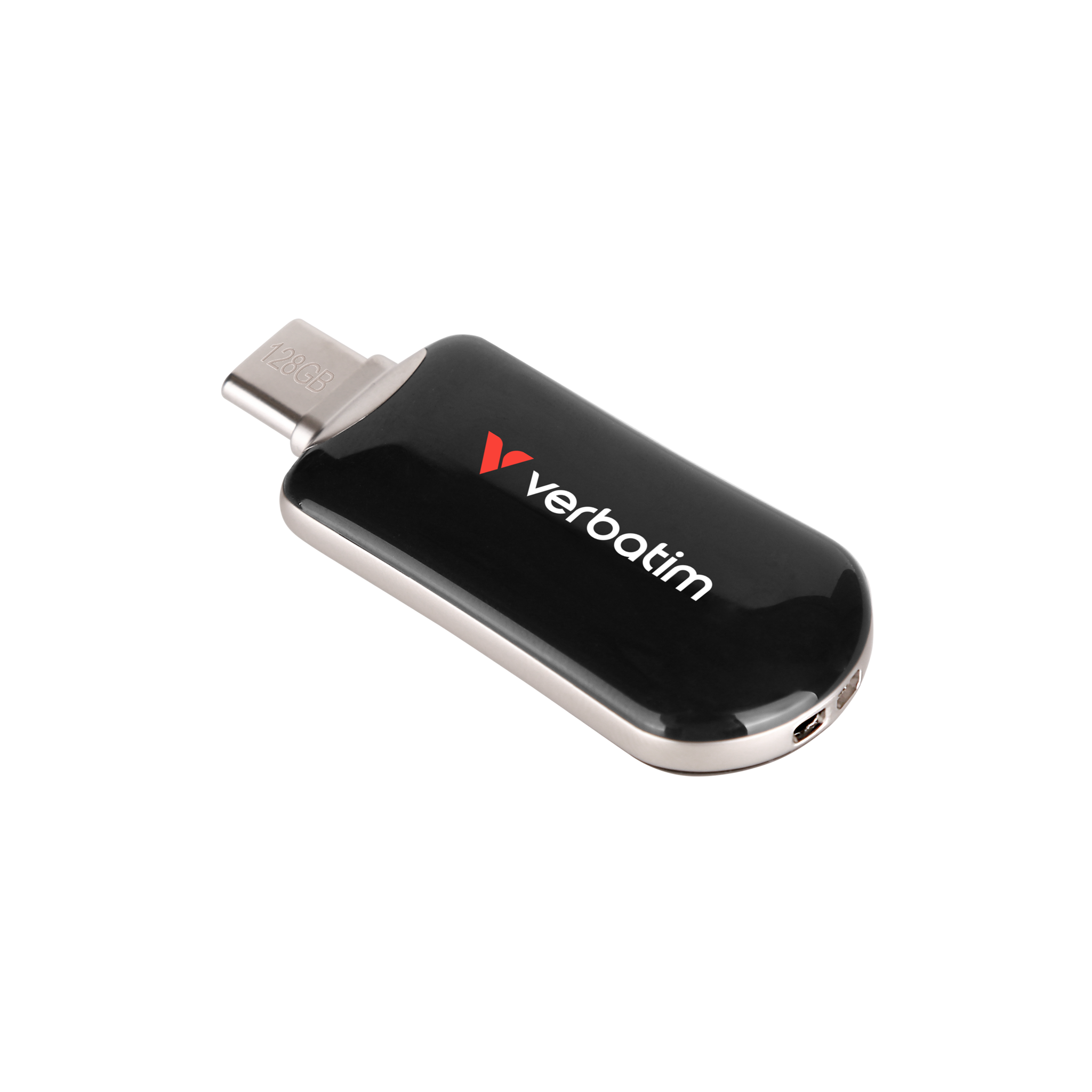 Verbatim Plectra Black 128GB USB-C Flash Drive 30225