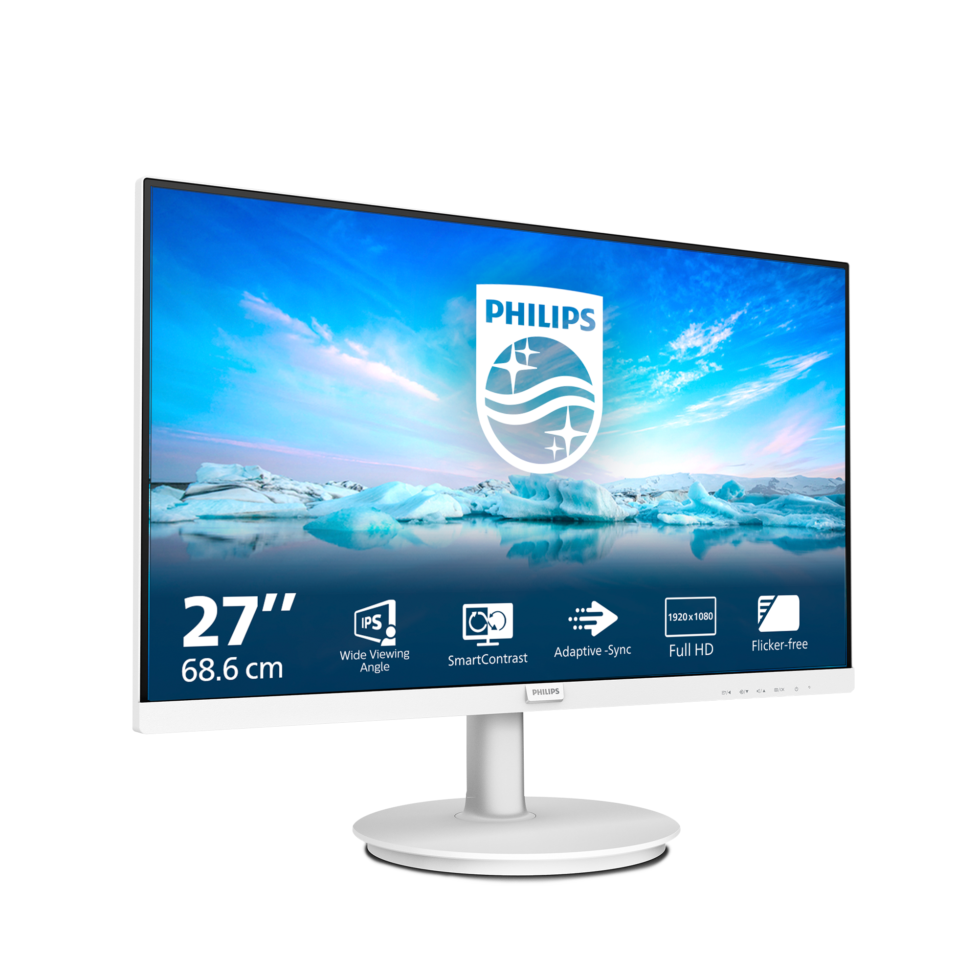 Philips 68,5cm (27,0) 271V8AW 16:09 HDMI VA 100Hz white retail