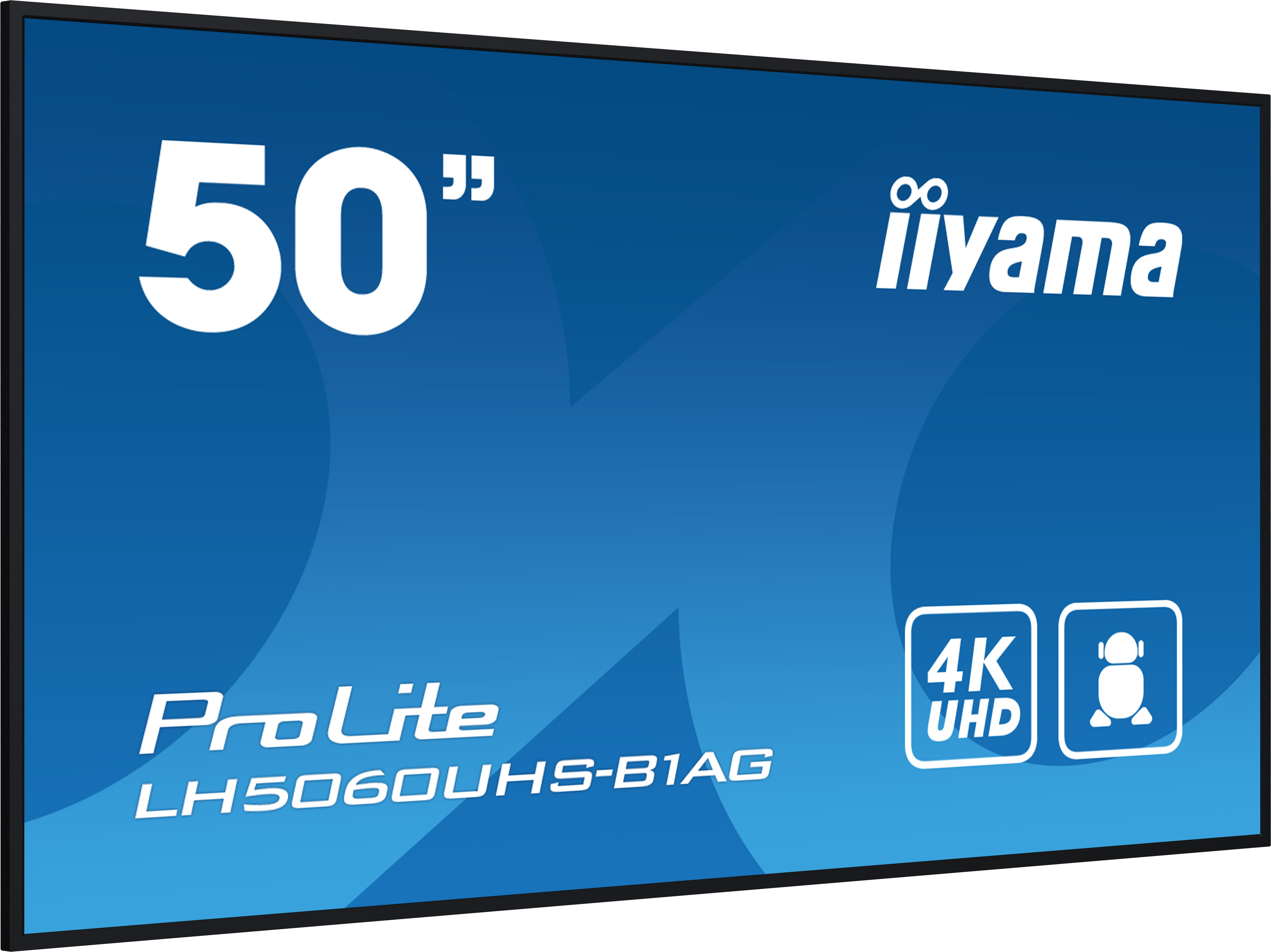 LH5060UHS-B1AG 50IN 3840X2160 U HAZE 25 500CD INCL. WM 24/7 ANDR