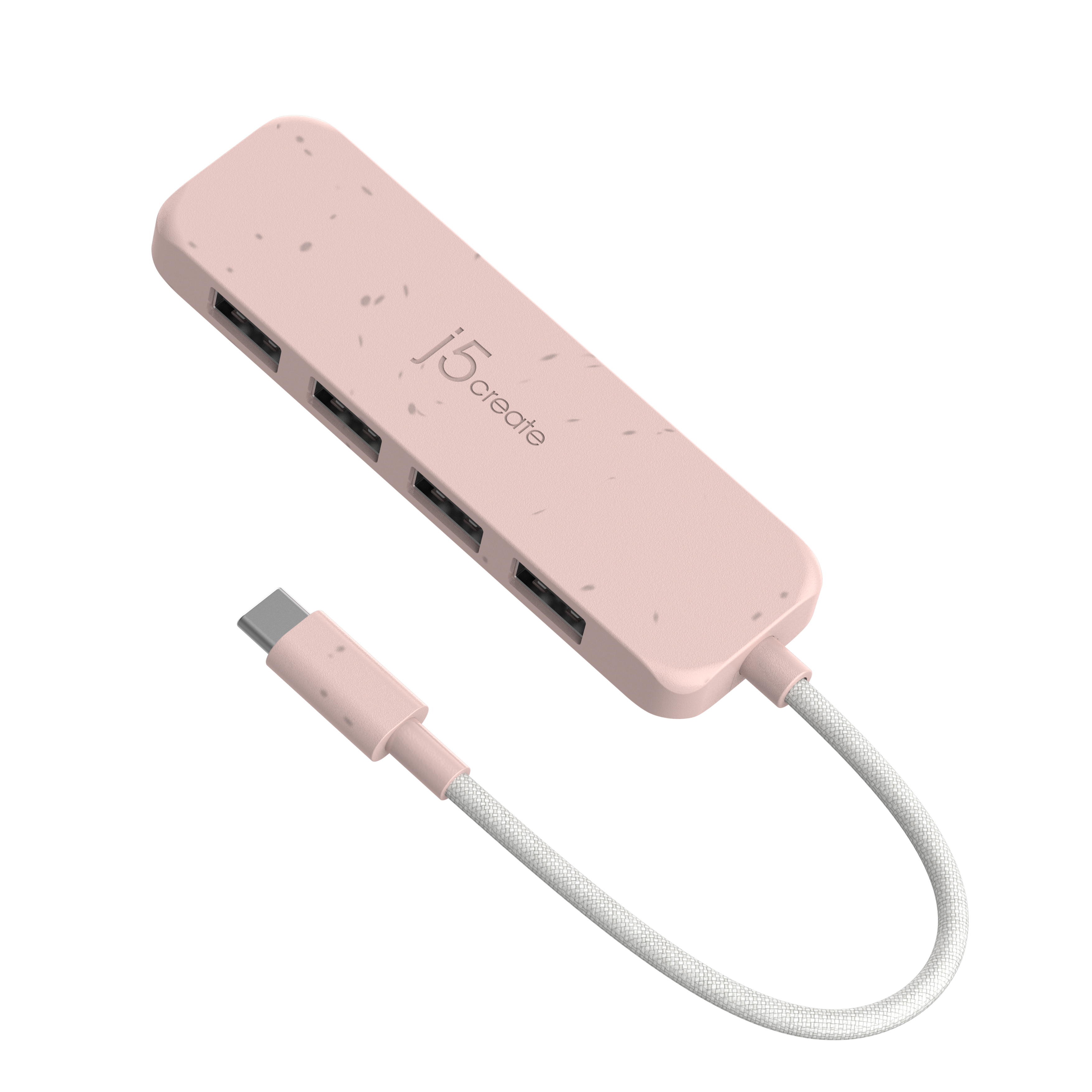 ECO-FRIENDLY USB-C TO 4-PORT TYPE-A GEN 2 HUB