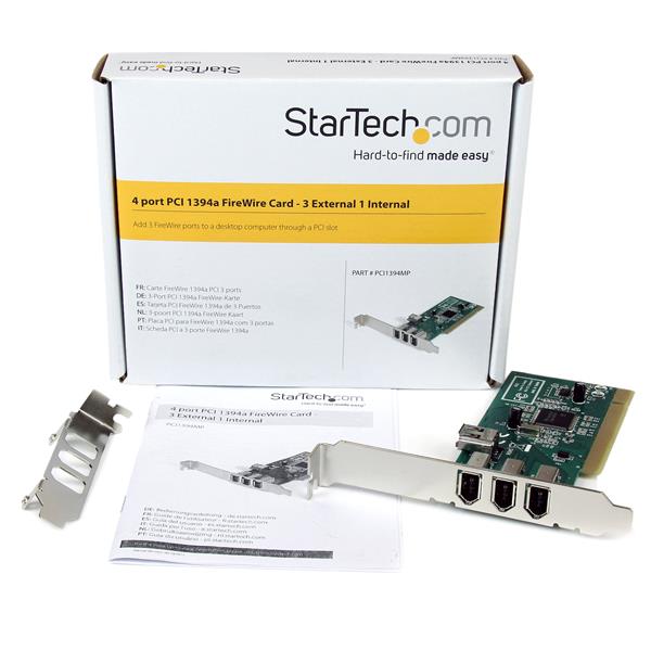 PCI FIREWIRE ADAPTER CARD .
