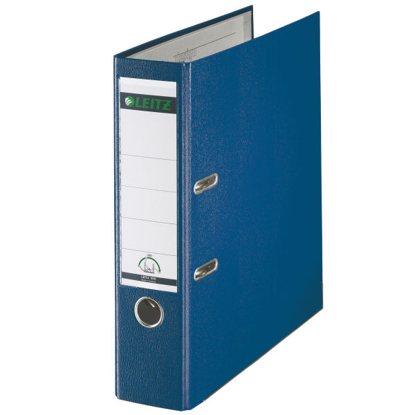LEITZ 1010 Ordner blau Kunststoff 8,0 cm DIN A4, 1 St.