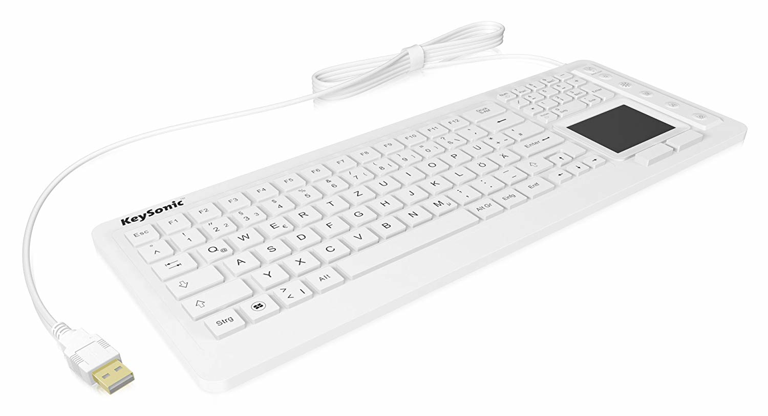 KeySonic Industrie-TAS Touchpad, IP68, WH, KSK-6231 INEL(DE)