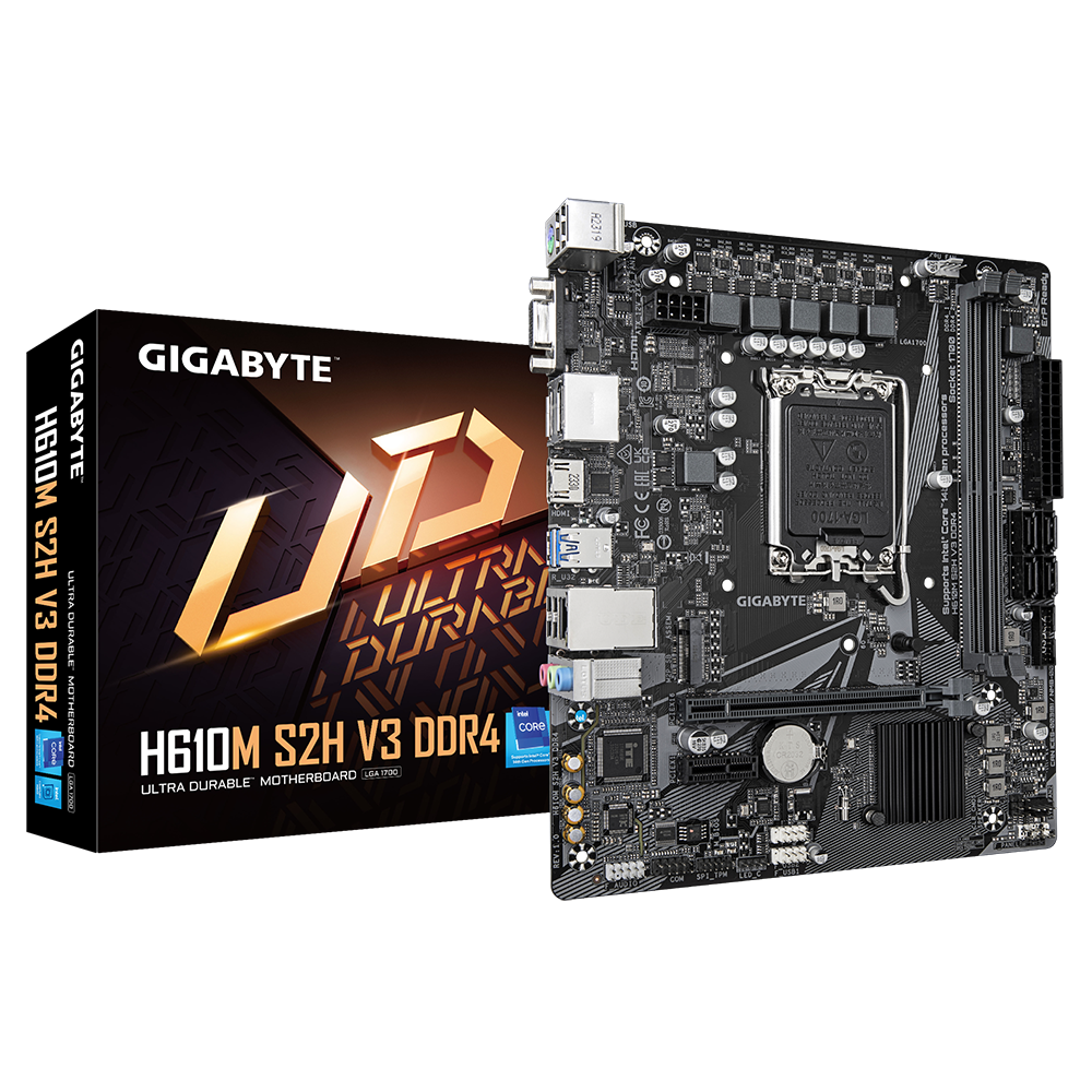 Gigabyte GA-H610M S2H DDR4 V3 (1700) (D)