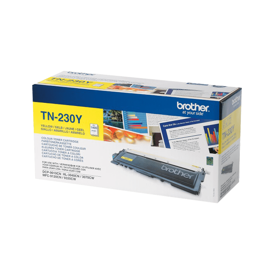 TN-230Y TONER CARTRIDGE YELLOW F/ HL-3040CN.3070CW MFC-9120CN