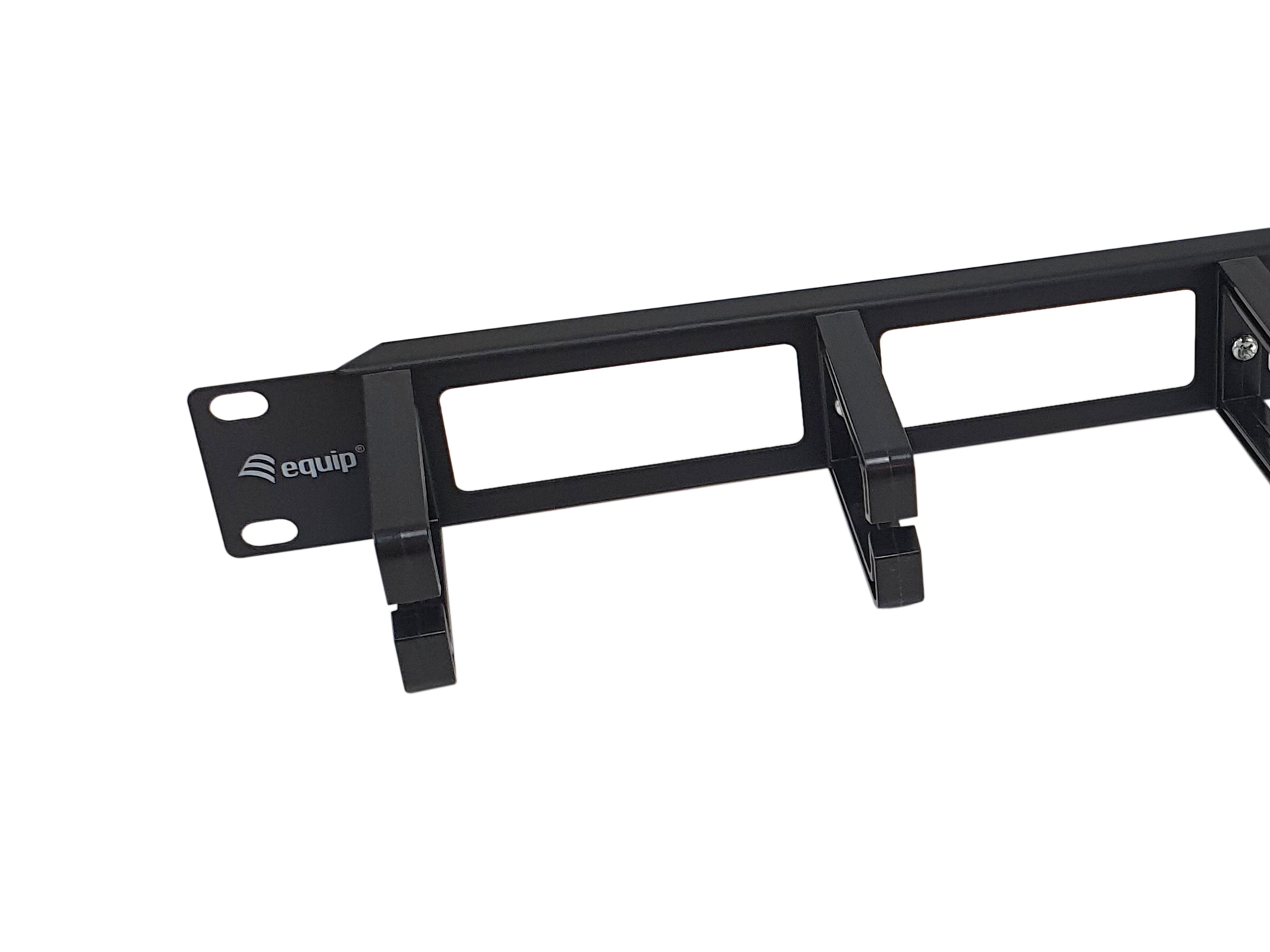 Equip 19 Kabelmanagement 5xPlastikringe Plastik 1U RAL9005