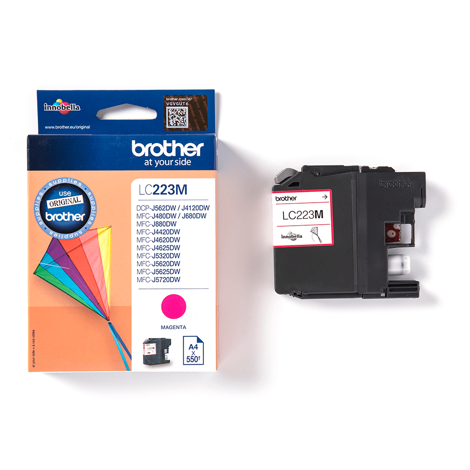 LC-223M INK CARTRIDGE MAGENDA 550 PAGES ISO STANDARDS 24711