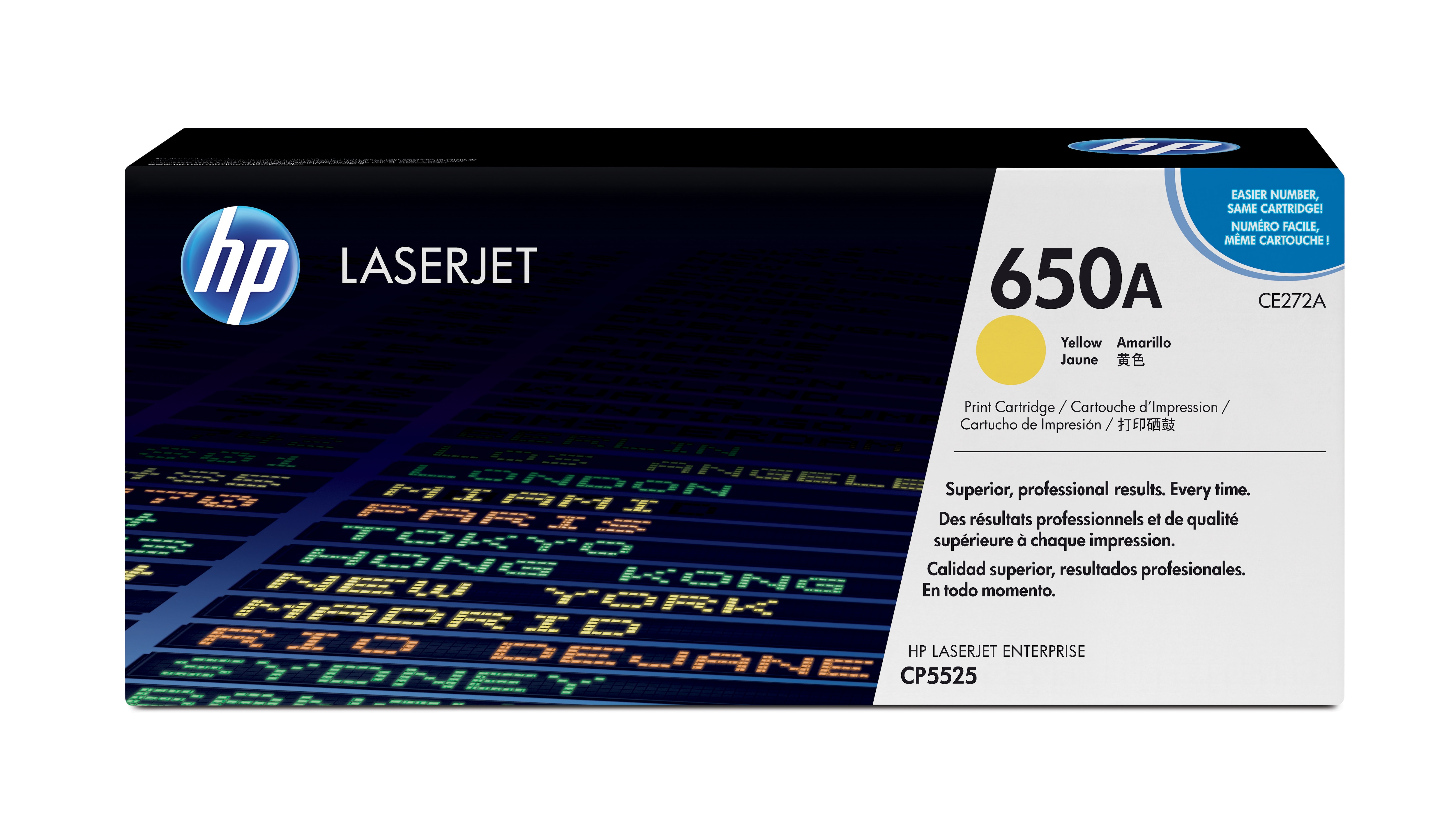 HP 650A (CE272A) gelb Tonerkartusche