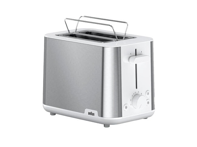 Braun HT1510WH PurShine Toaster, weiß