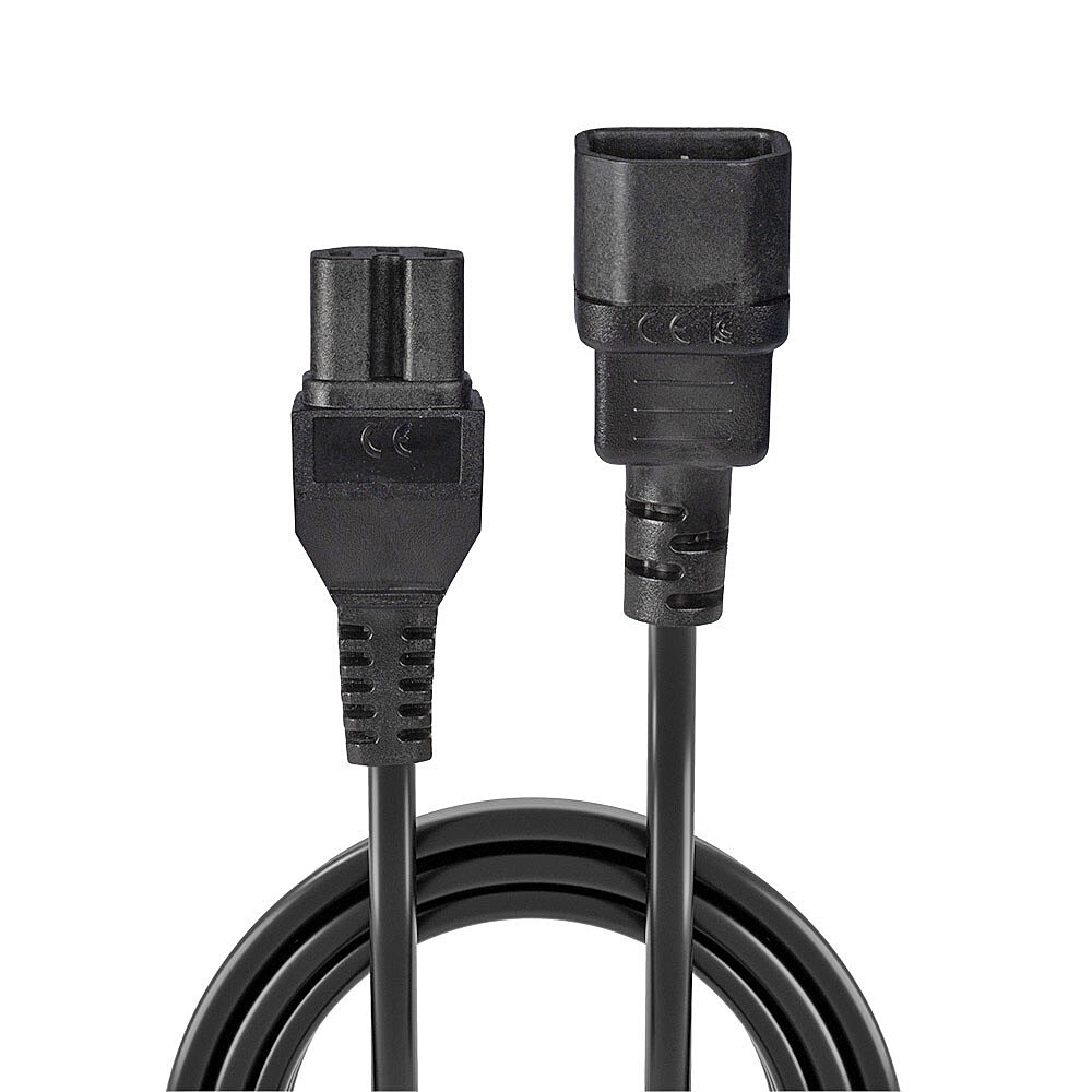 C14 an C15 ''Hot Condition'' Netzkabel, Stromversorgung