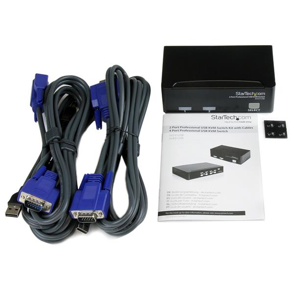 2 PORT USB KVM SWITCH IN