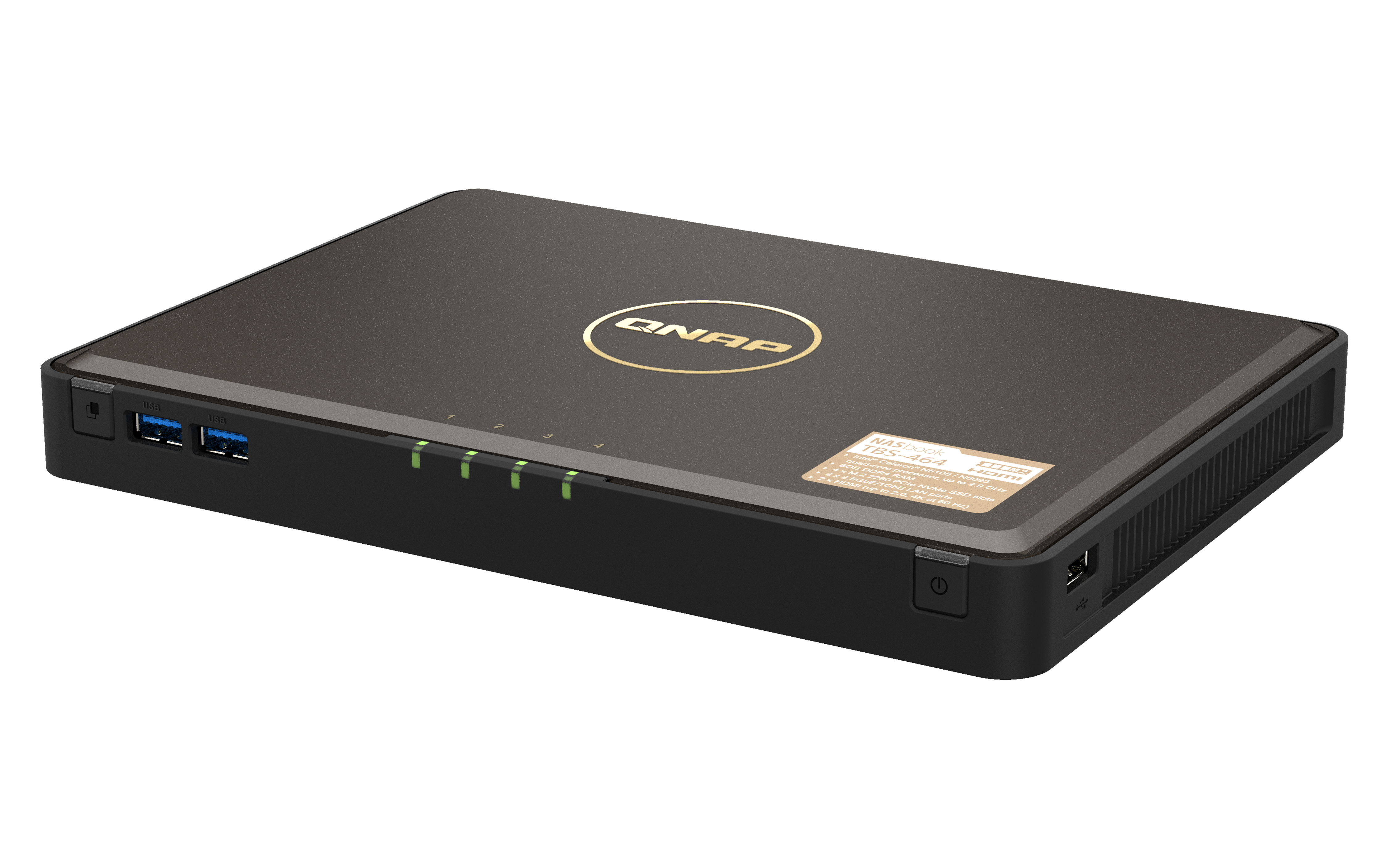 QNAP TBS-464-8G NASbook - NAS-Server