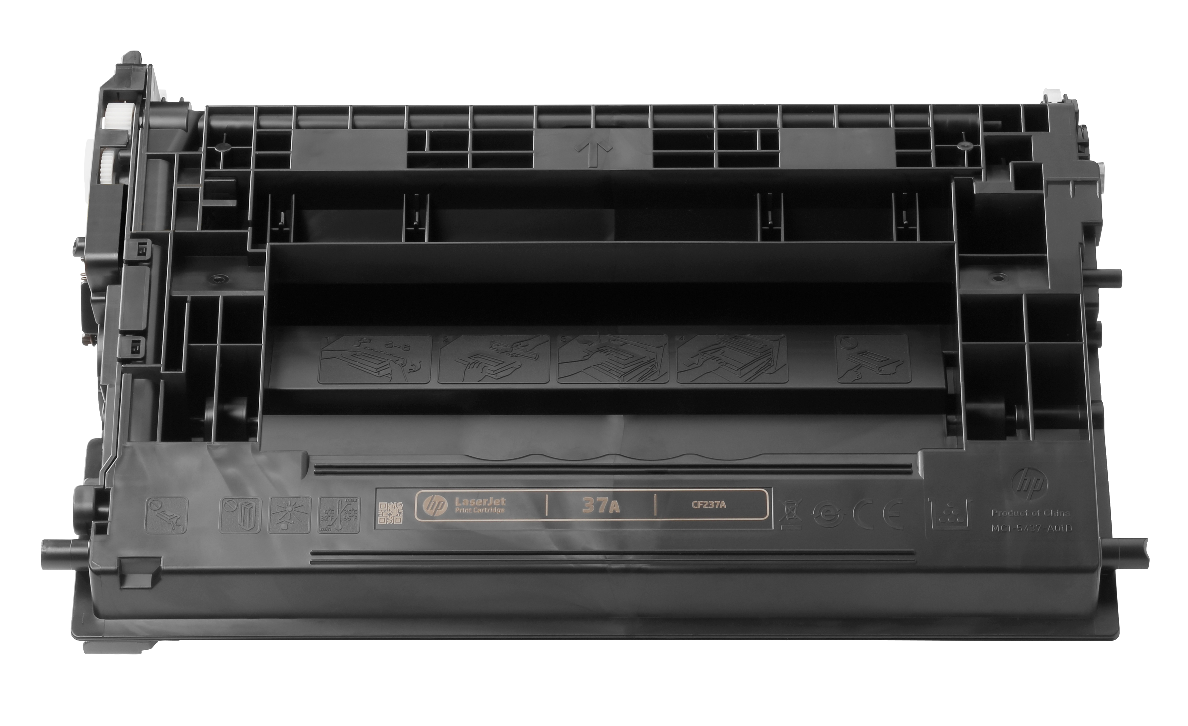 HP 37A Schwarz LaserJet Tonerpatrone