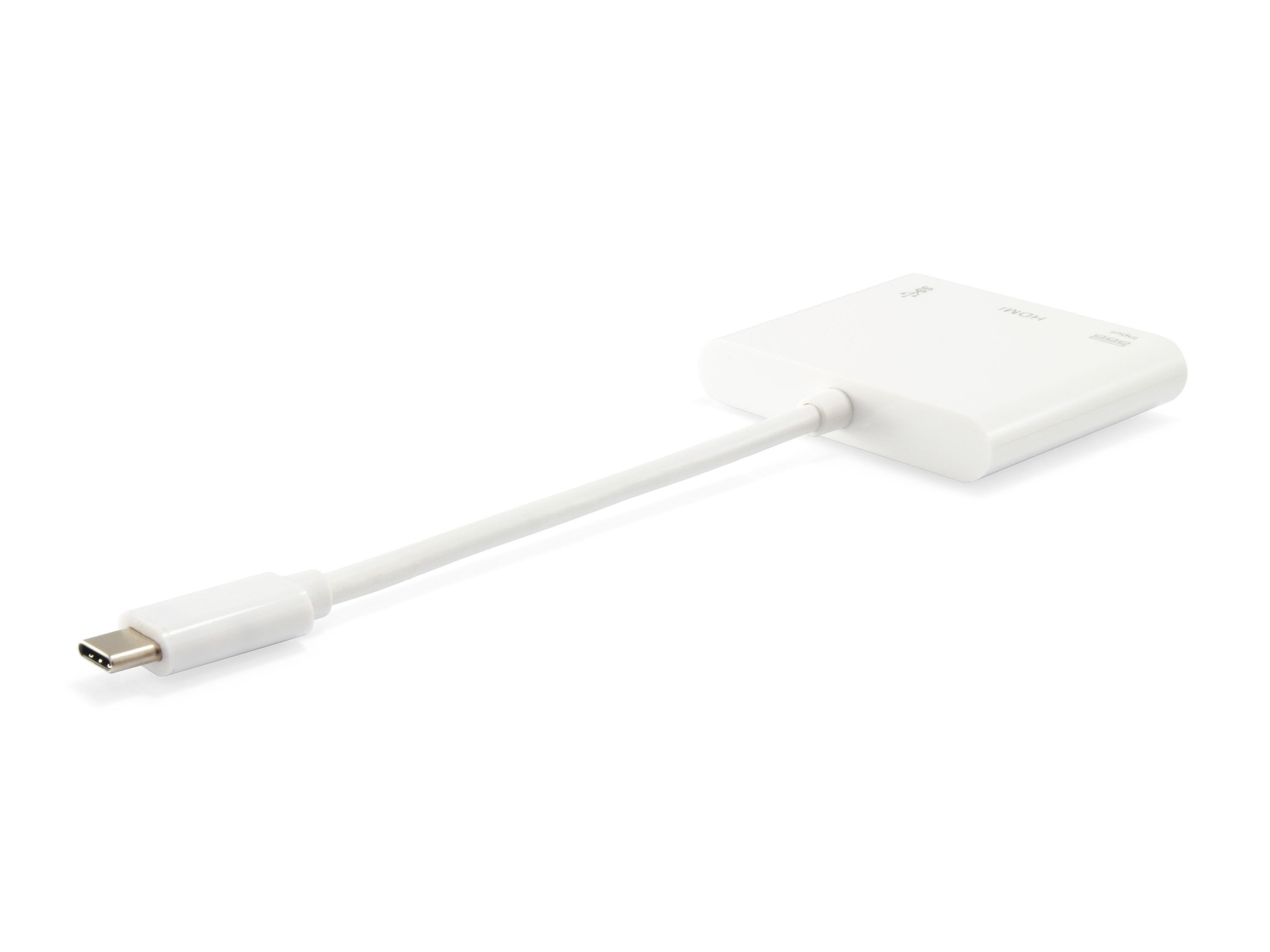 Equip Dock 3-1 USB-C->HDMI,USB-A,60W USB-C 0.15m