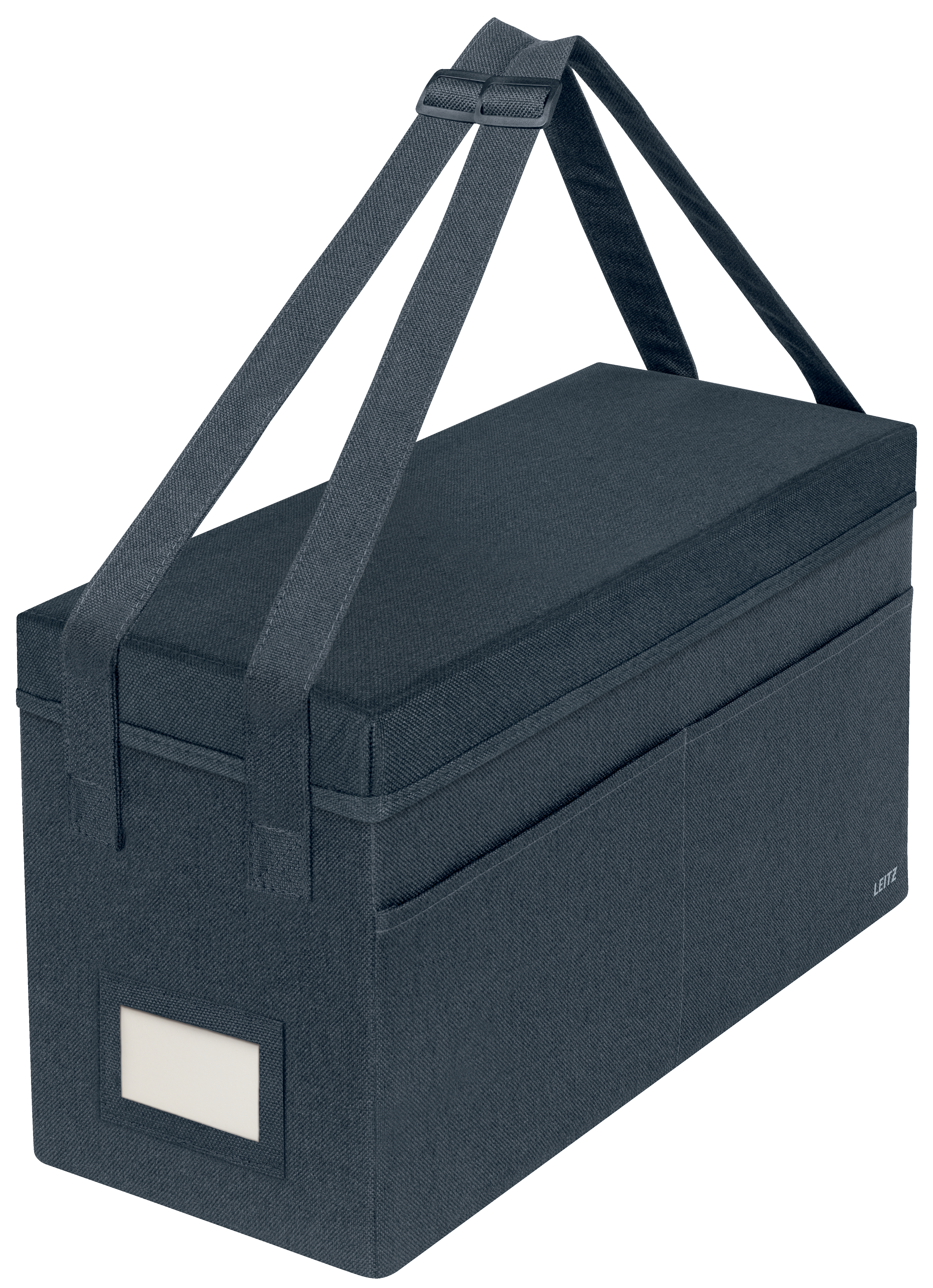 LEITZ Desk Sharing Tasche mit Deckel 67230089 Stoff grau