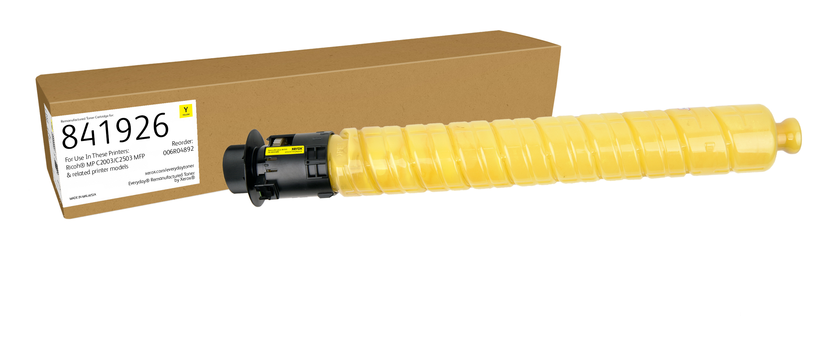 EVERYDAY REMANUFACTURED TONER YELLOW REPL. RICOH 841926