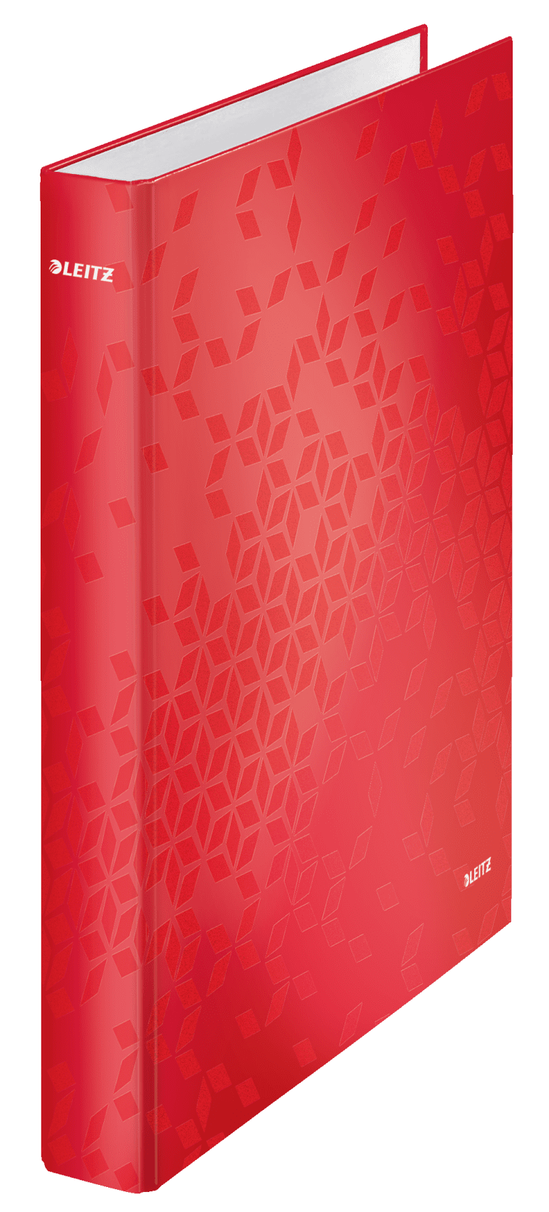 LEITZ WOW Ringbuch 2-Ringe rot 4,0 cm DIN A4, 1 St.