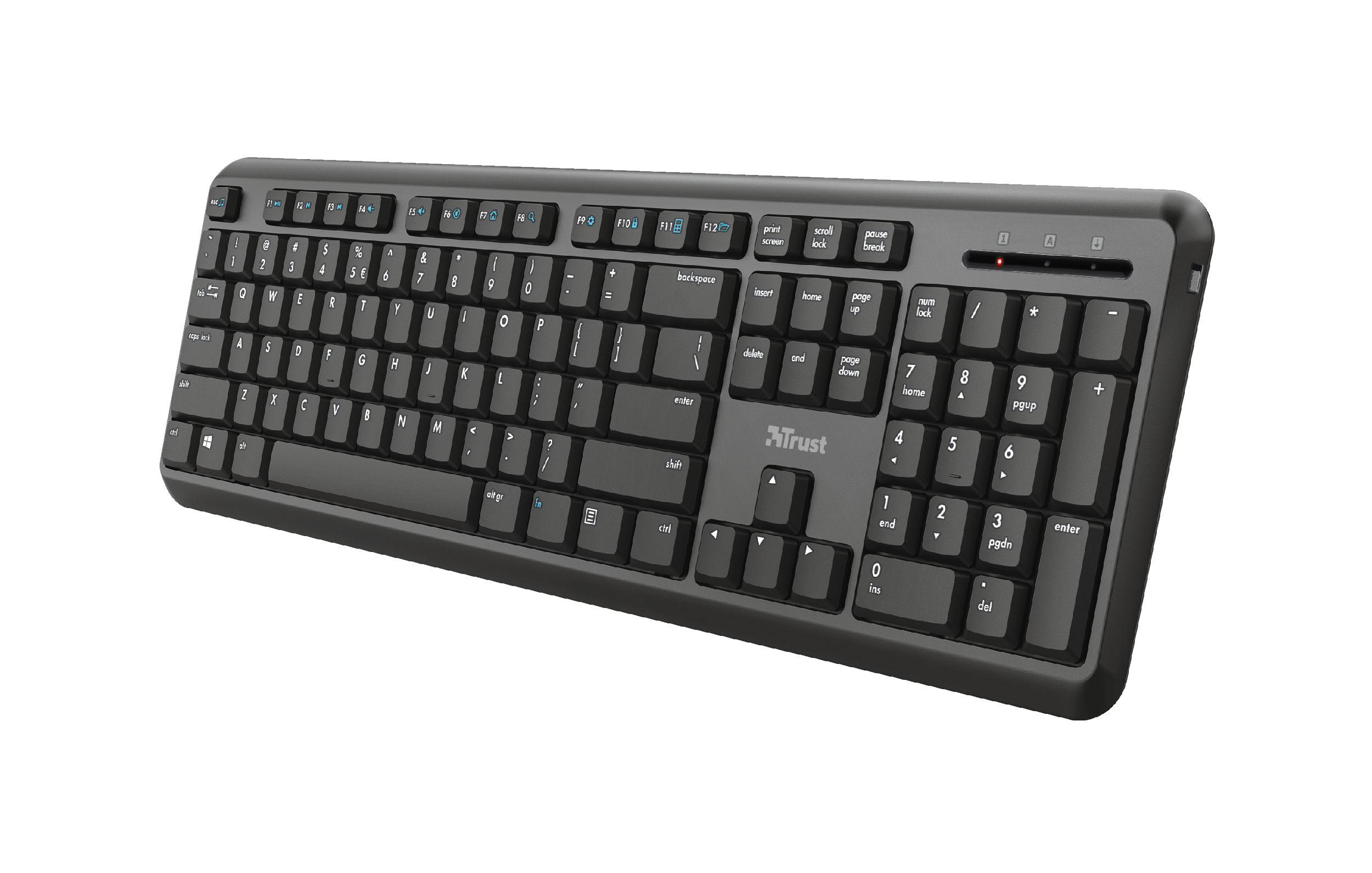 Keyboard Trust TK-350 wireless black (DE) (24415)