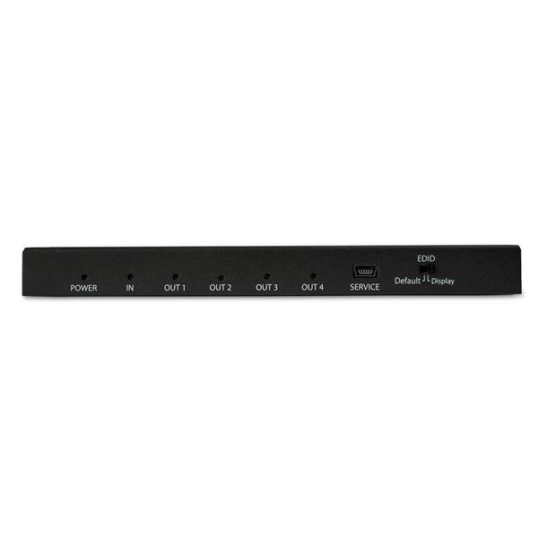 StarTech.com HDMI Splitter 4-Port 4K 60 Hz HDR Schwarz