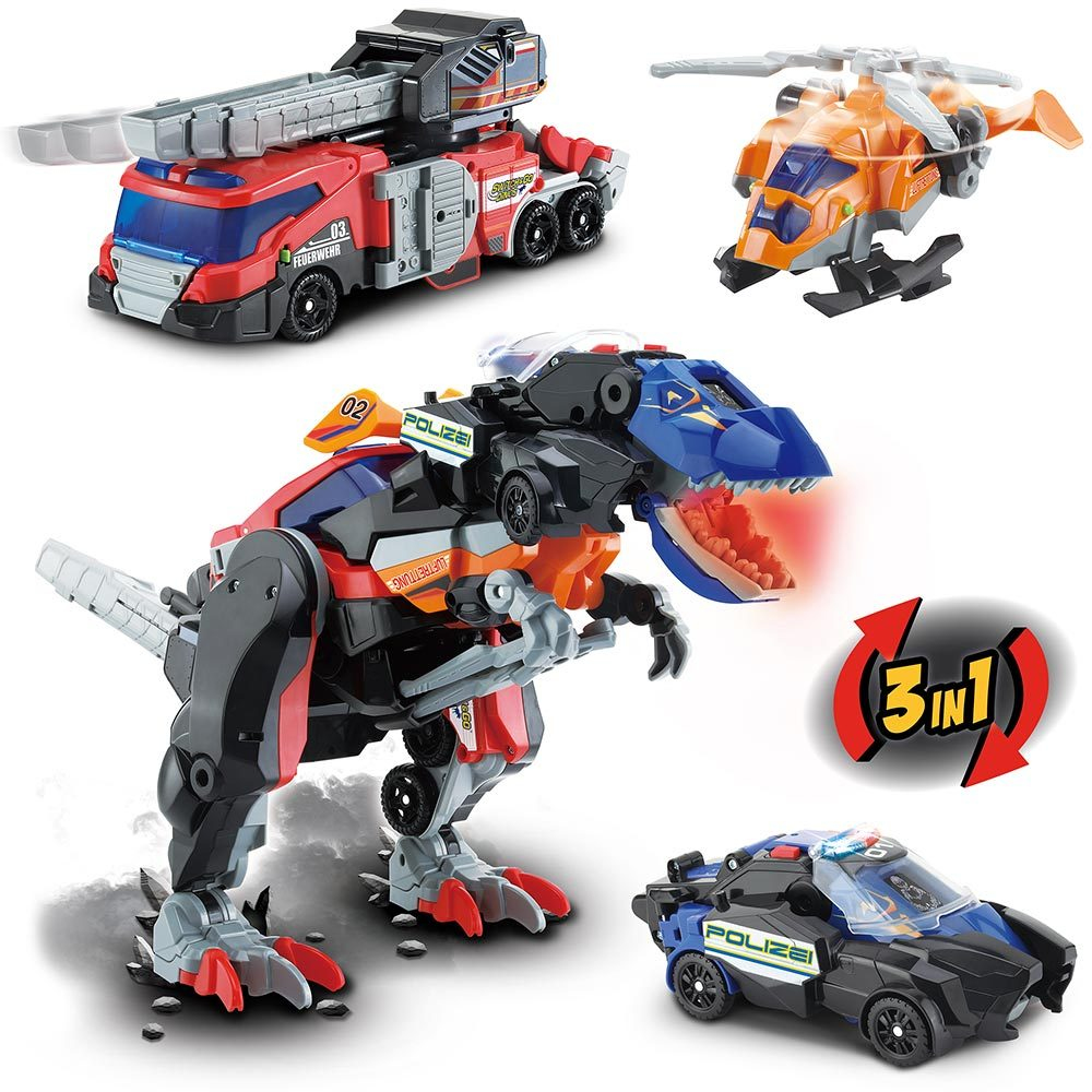 Switch & Go Dinos - 3-in-1 Super-T-Rex, Spielfigur