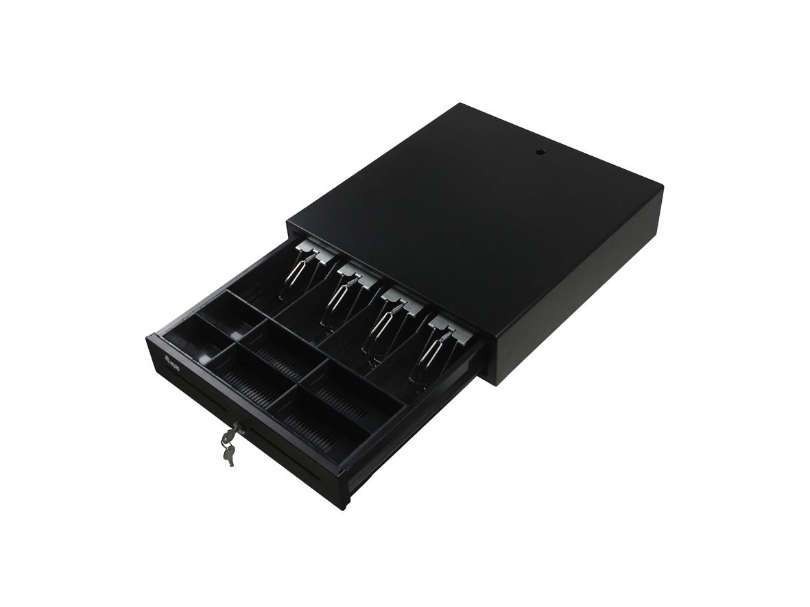 Equip Kassenschublade 4Schein-/8Münzfächer RJ11 POS schwarz