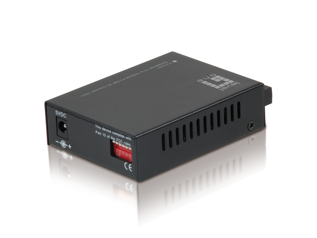 LevelOne Media Konverter RJ45->SC FE SM 1310nm 20km