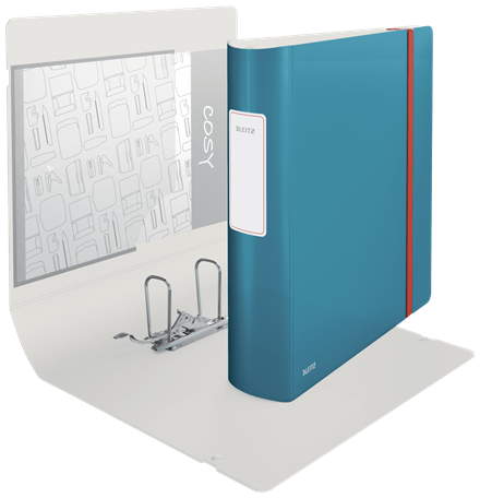 LEITZ Active Cosy Ordner sanftes blau Karton 8,2 cm DIN A4, 1 St.