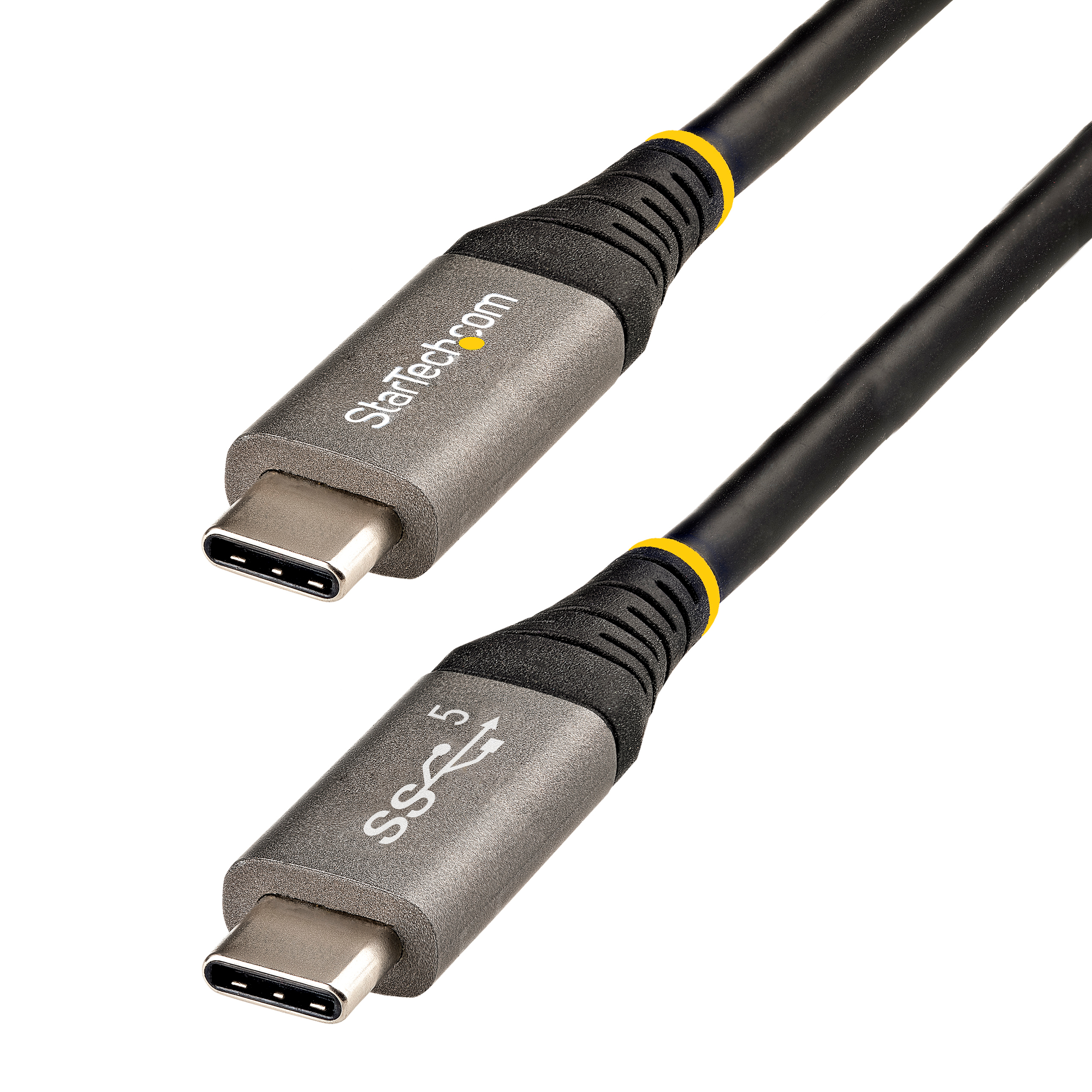 STARTECH.COM 2m USB-C Cable 5Gbit/s High Quality USB-C Cable USB 3.1/3.2 Gen 1 Type-C Cable 100W 5A PD DP Alt Mode
