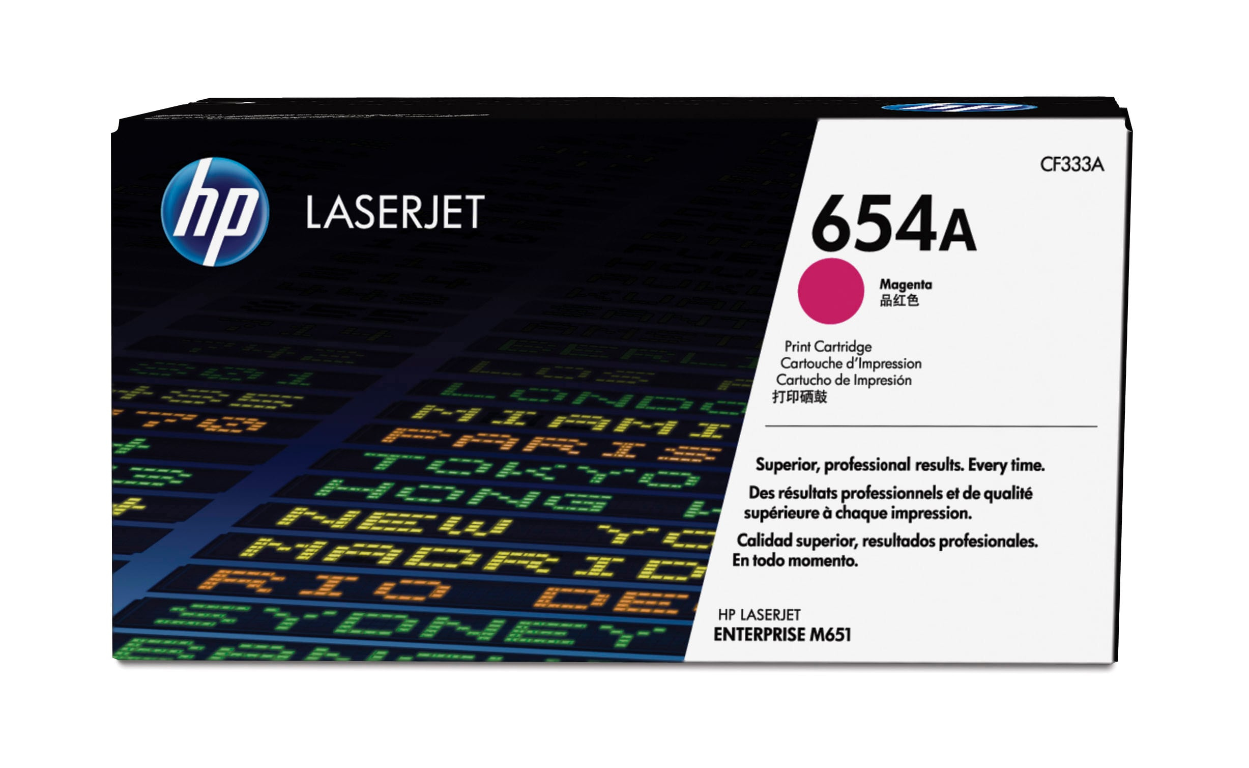 HP 654A (CF333A) magenta Tonerkartusche