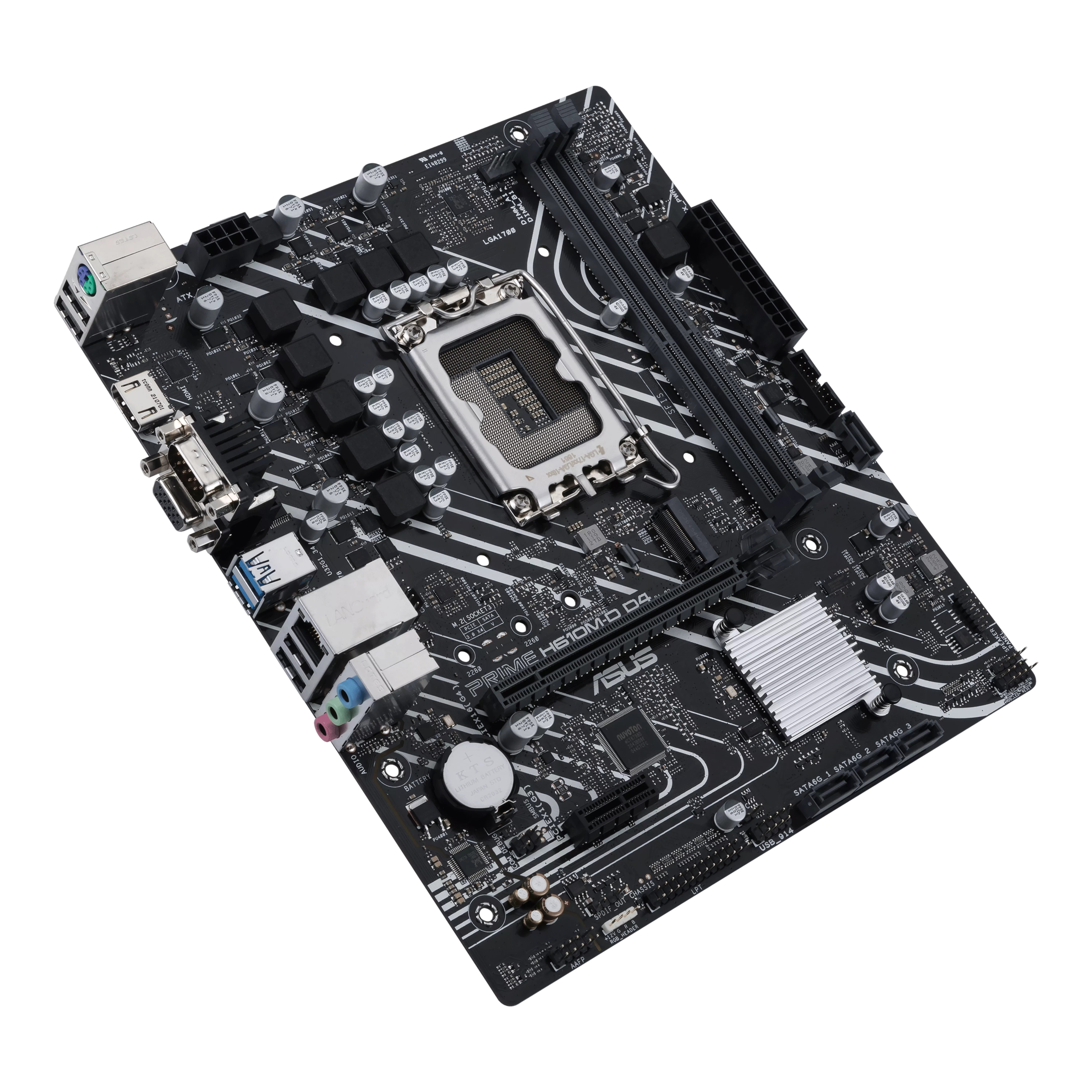 ASUS PRIME H610M-D D4 LGA1700 DDR4 mATX MB