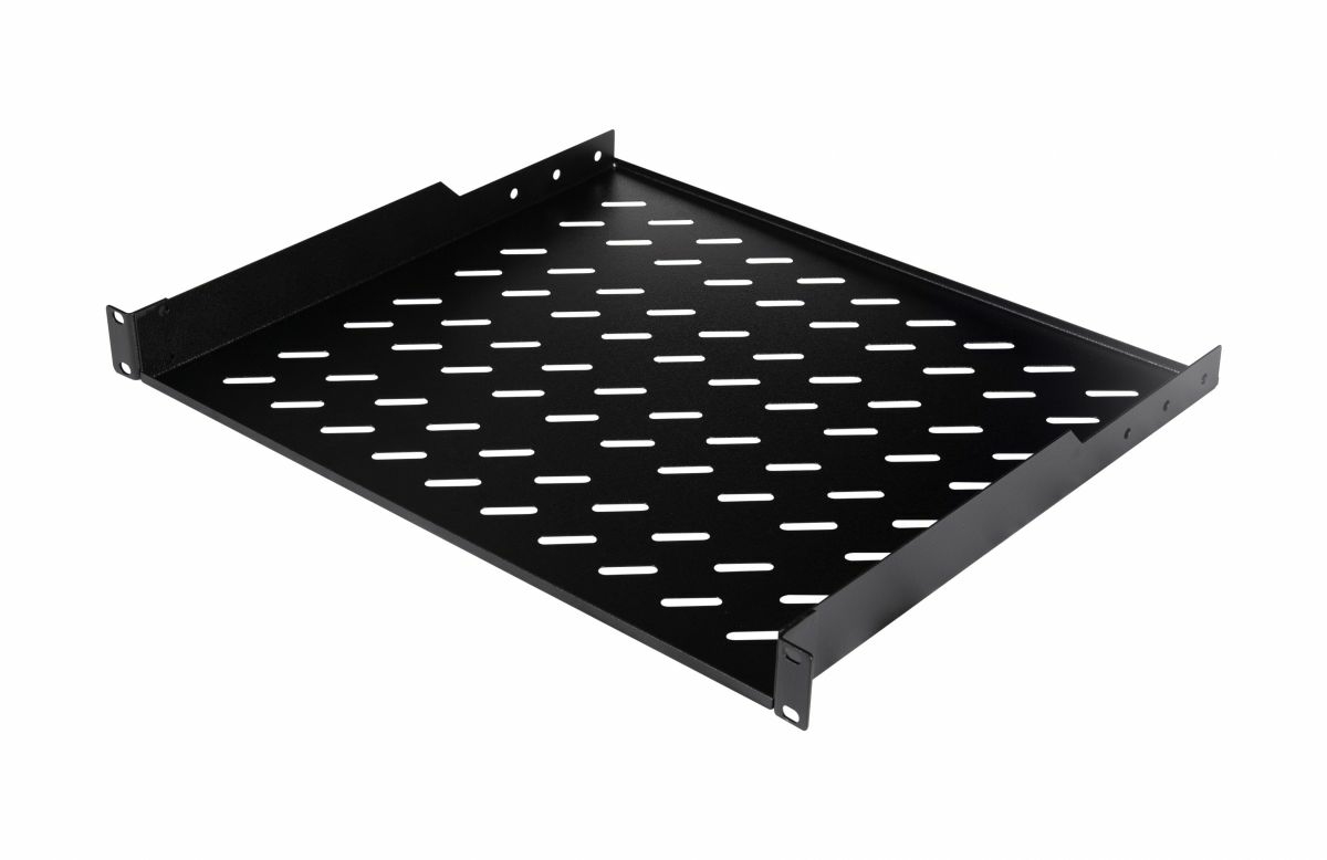 Equip 19 Fachboden fest für Serverschränke 40cm 1U schwarz