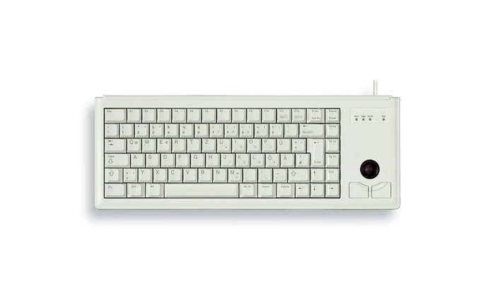 CHERRY G84-4400 COMPACT TRACKBALL KEYBOARD USB GREY