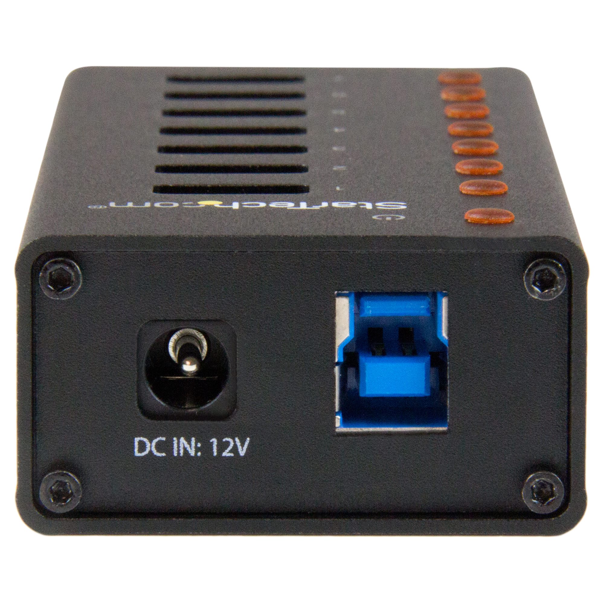 StarTech.com ST7300U3M USB 3.0 Hub 7-Port Metallgehäuse Schwarz
