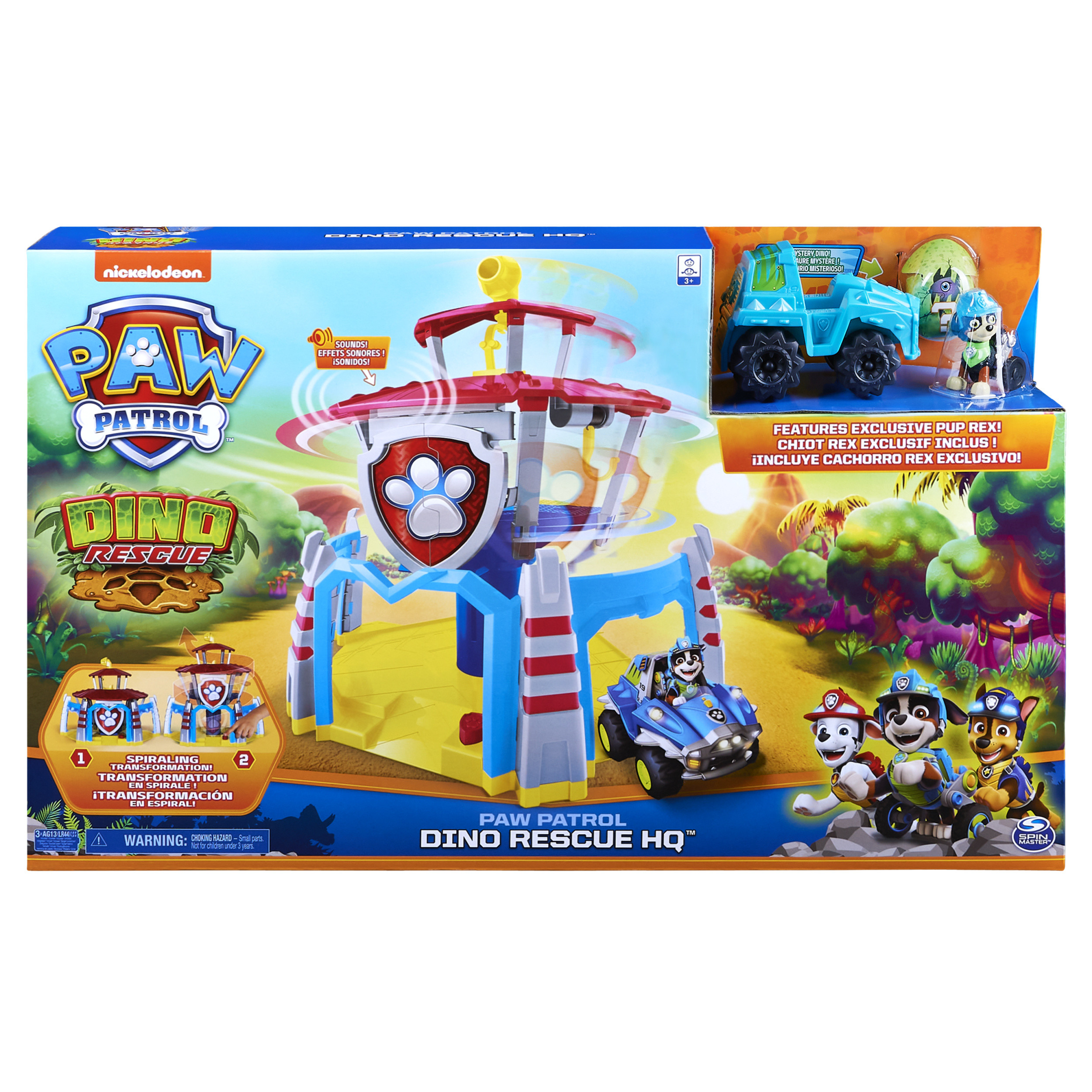 Paw Patrol - Dino Hauptquartier, Spielgebäude