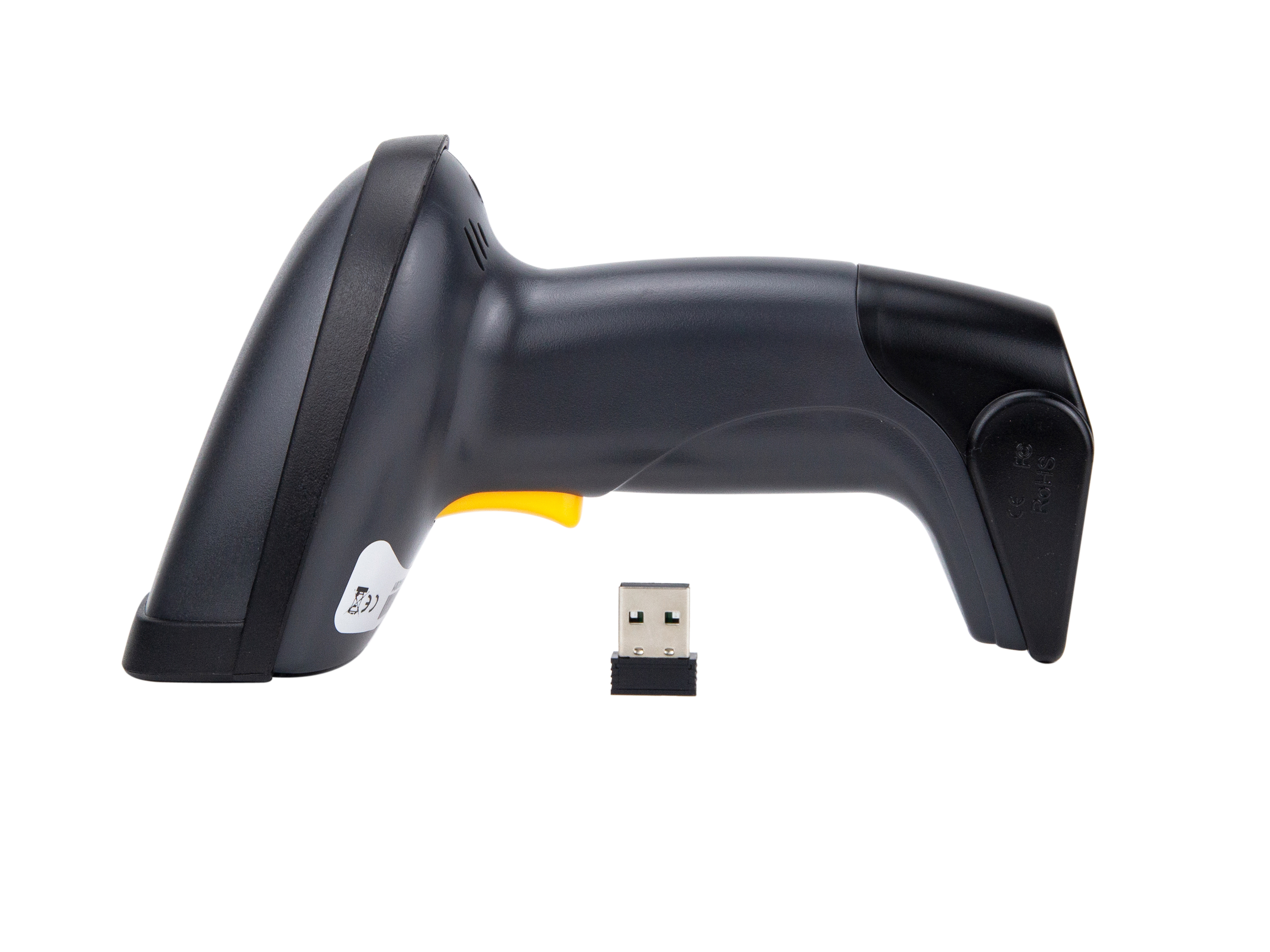 Equip 2D-Barcodescanner Laser Wireless/2.4GHz+Halter schwarz
