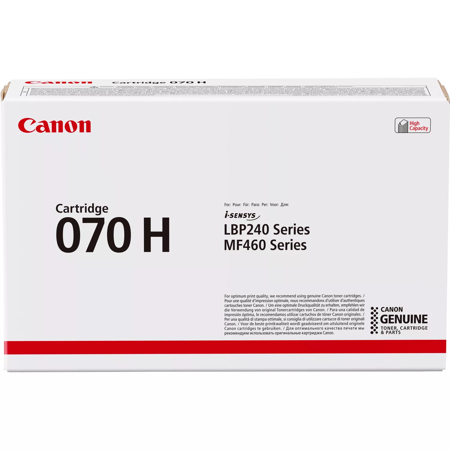 Canon 070H BK schwarz Toner