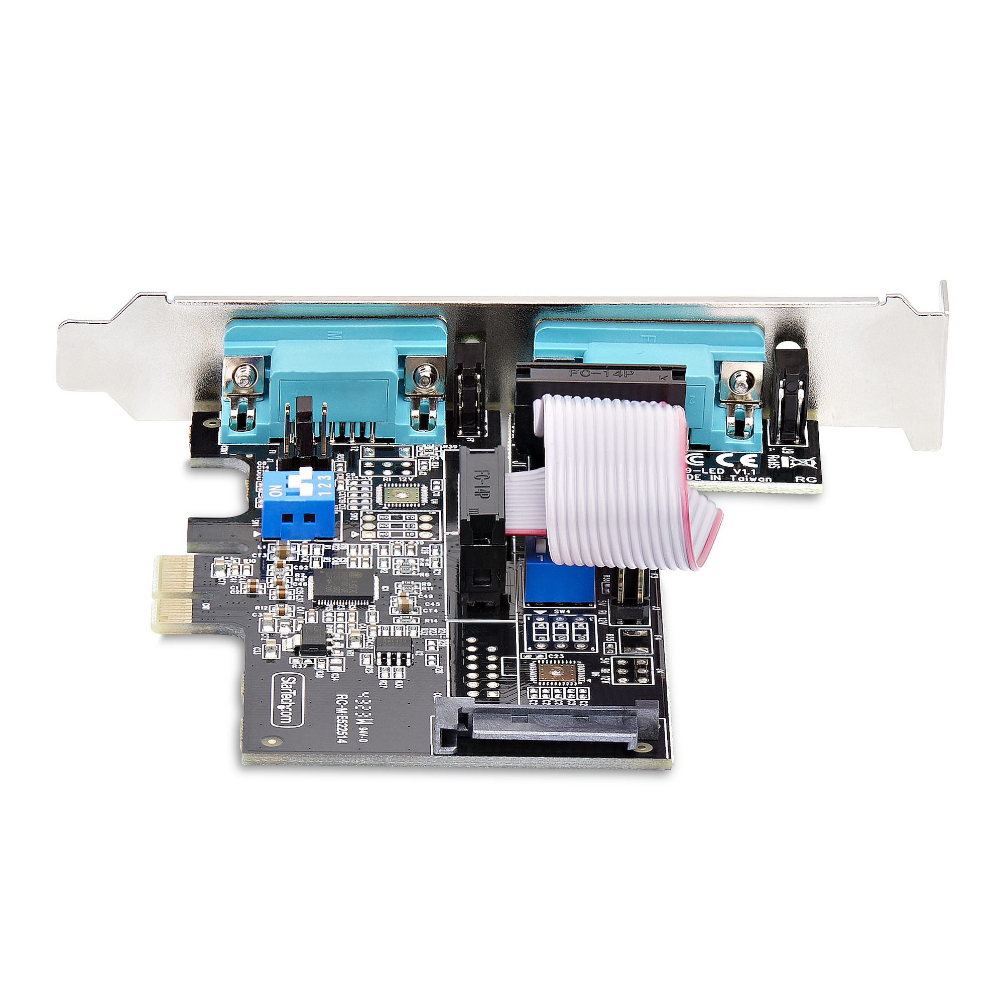 2-PORT SERIAL PCIE CARD .