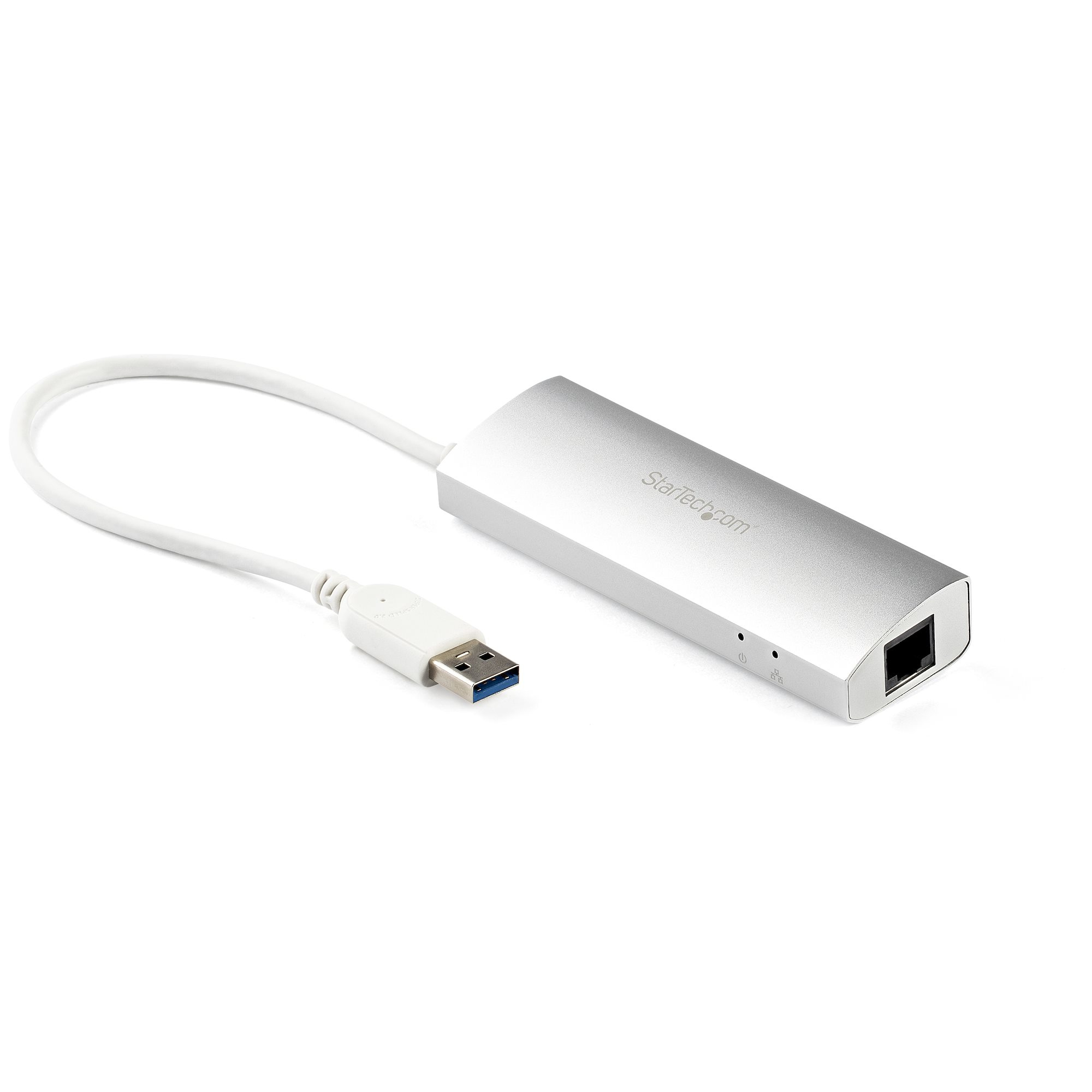 3PT PORTABLE USB 3.0 HUB + GBE IN