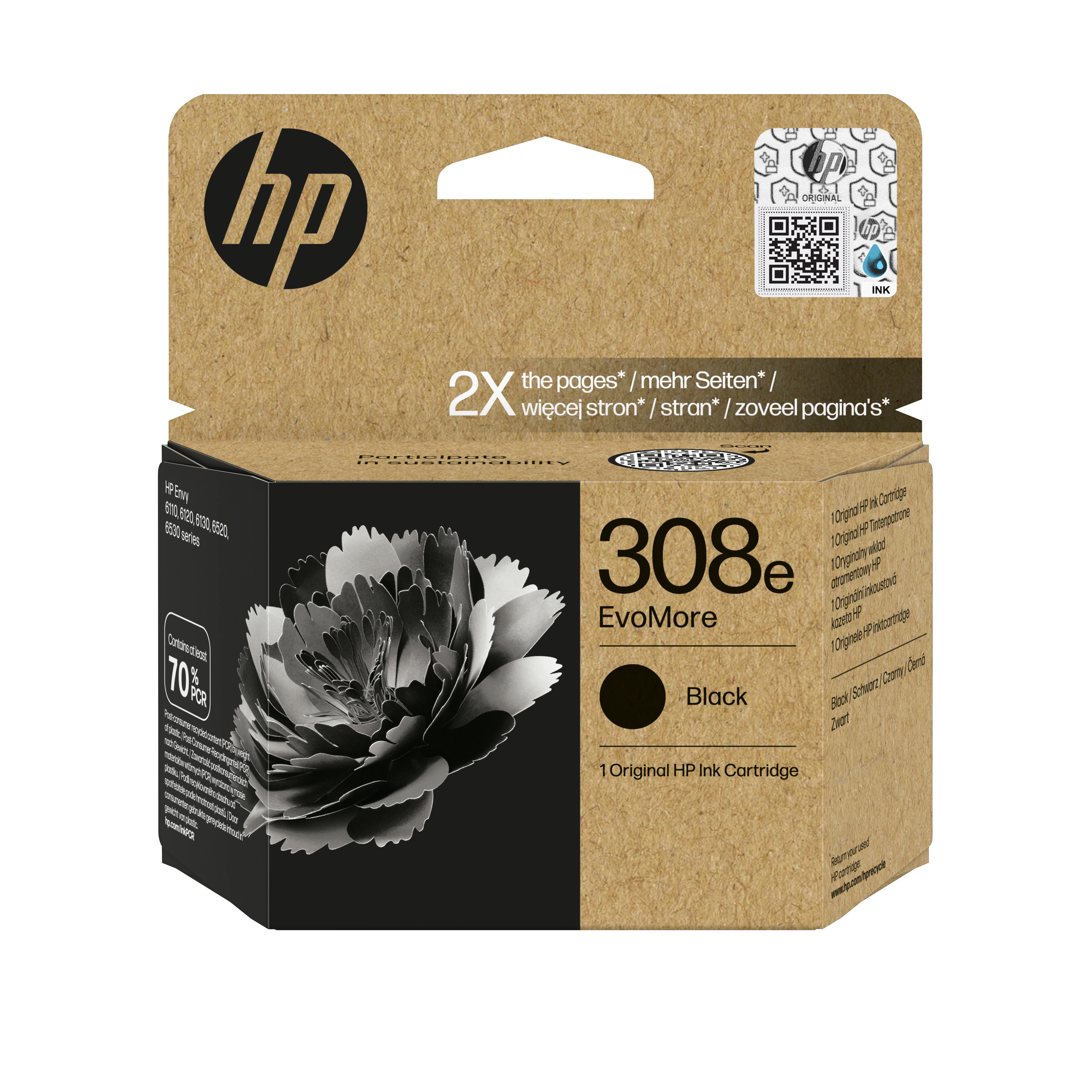 HP 308e(7FP22UE) schwarz Druckerpatrone