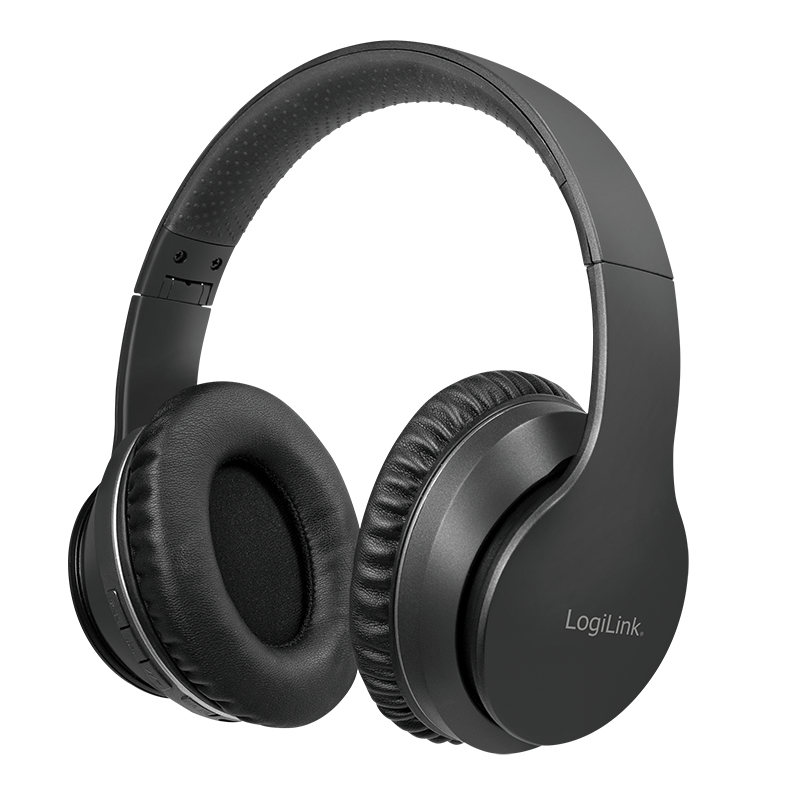 Logilink Bluetooth Headset,Active-Noice-Cancelling,V5.0,schw
