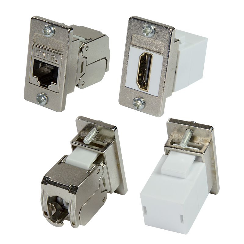 Logilink Einbauhalterung für Keystone Module 16,8 x 22,8mm