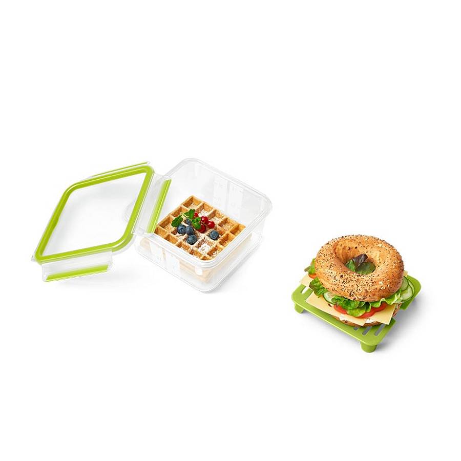 emsa Lunchbox CLIP & GO XL transparent 1,3 l, 1 St.