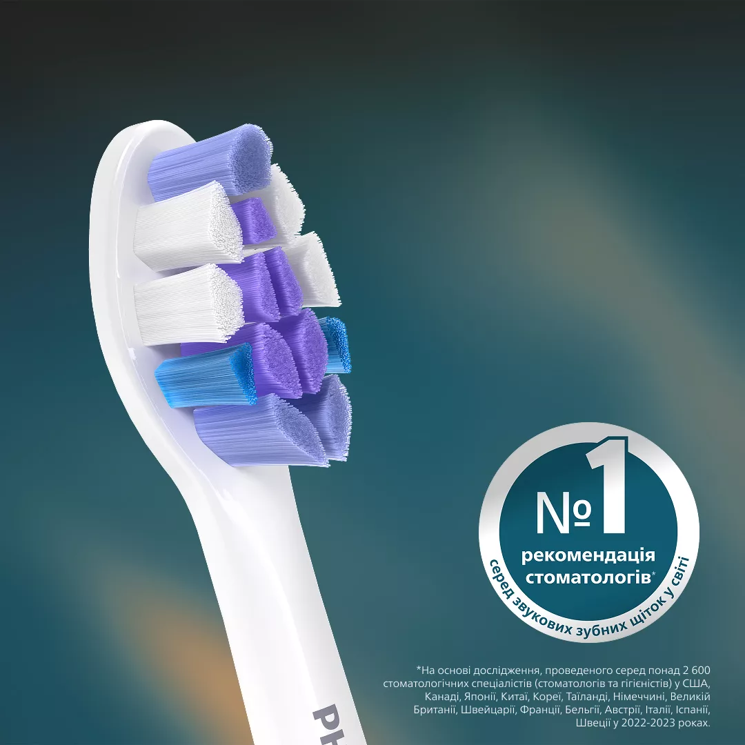 Philips HX6054/87 Sonicare S2 Sensitive Ersatzbürstenköpfe 4er-Pack, weiß