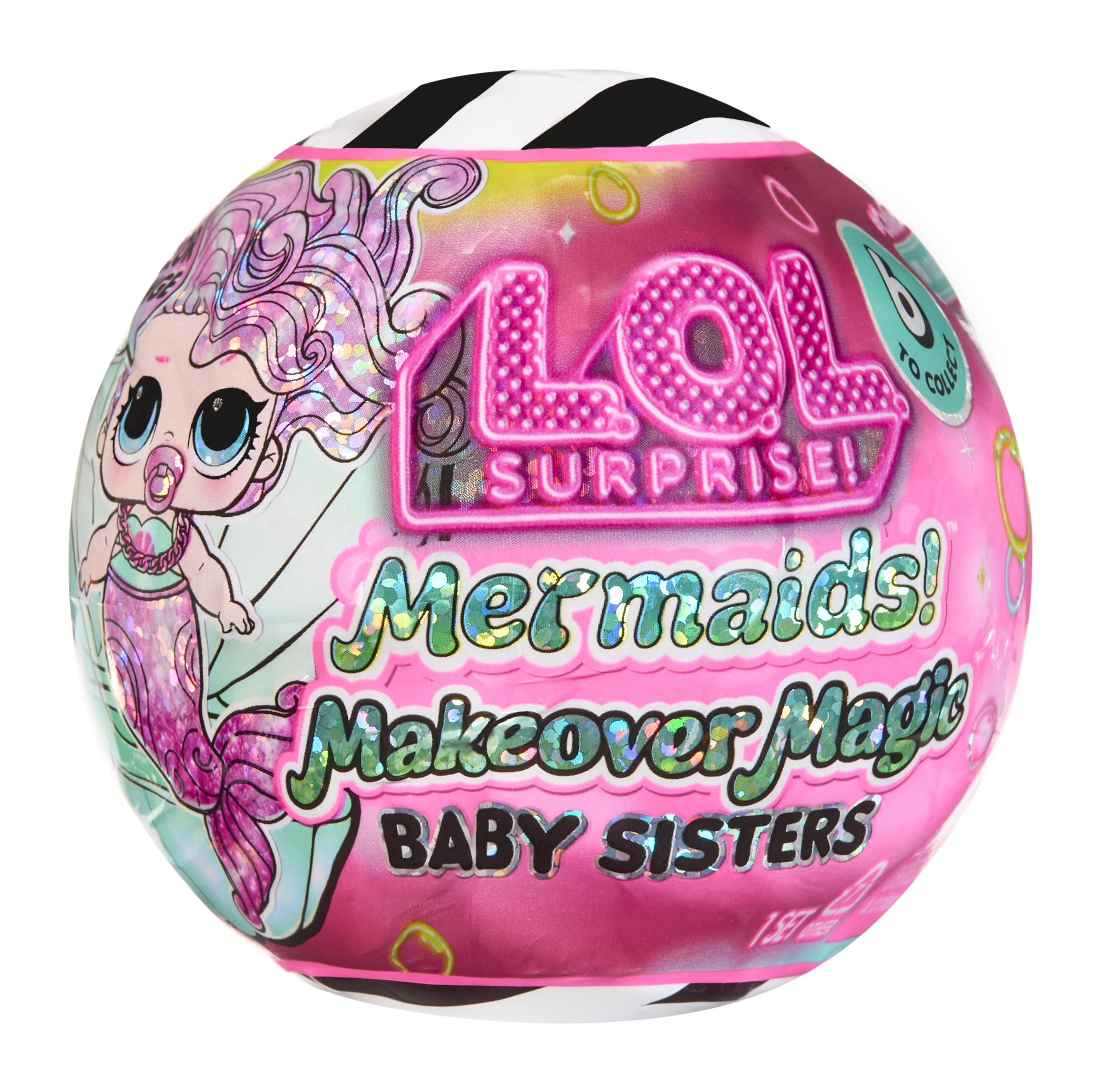 L.O.L. Surprise Mermaids! Makeover Magic Baby Sisters, Spielfigur